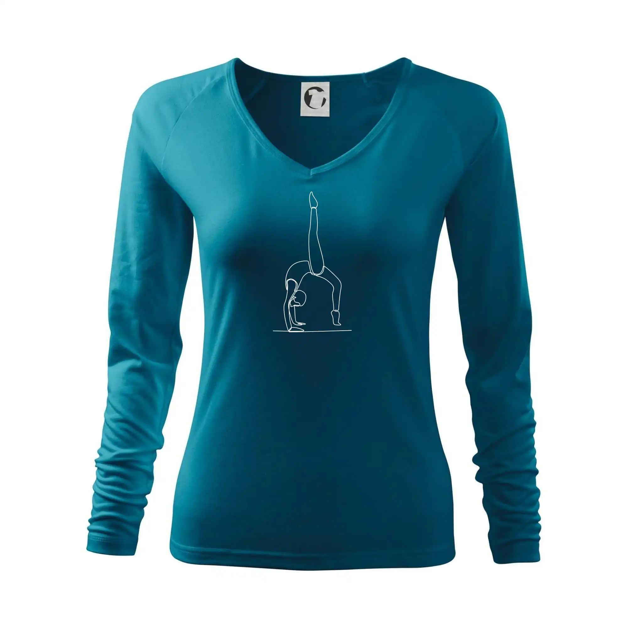 Gymnastika na rukou jedním tahem