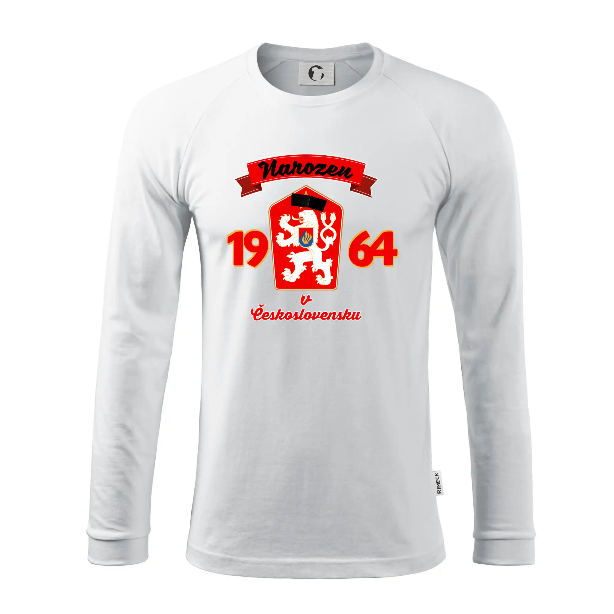 Narozen v Československu - Přelepený znak 1964