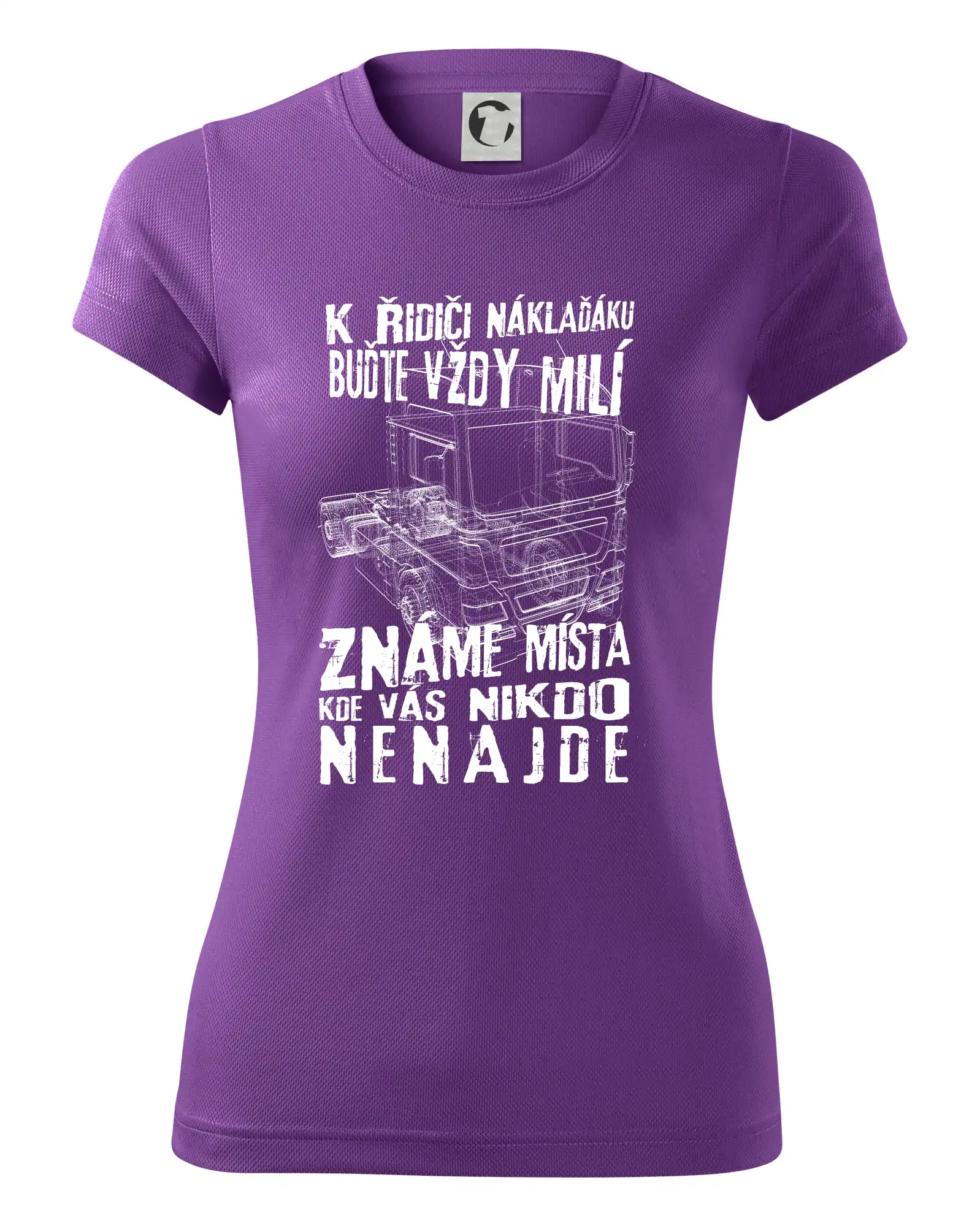 K řidiči náklaďáku buďte vždy milý