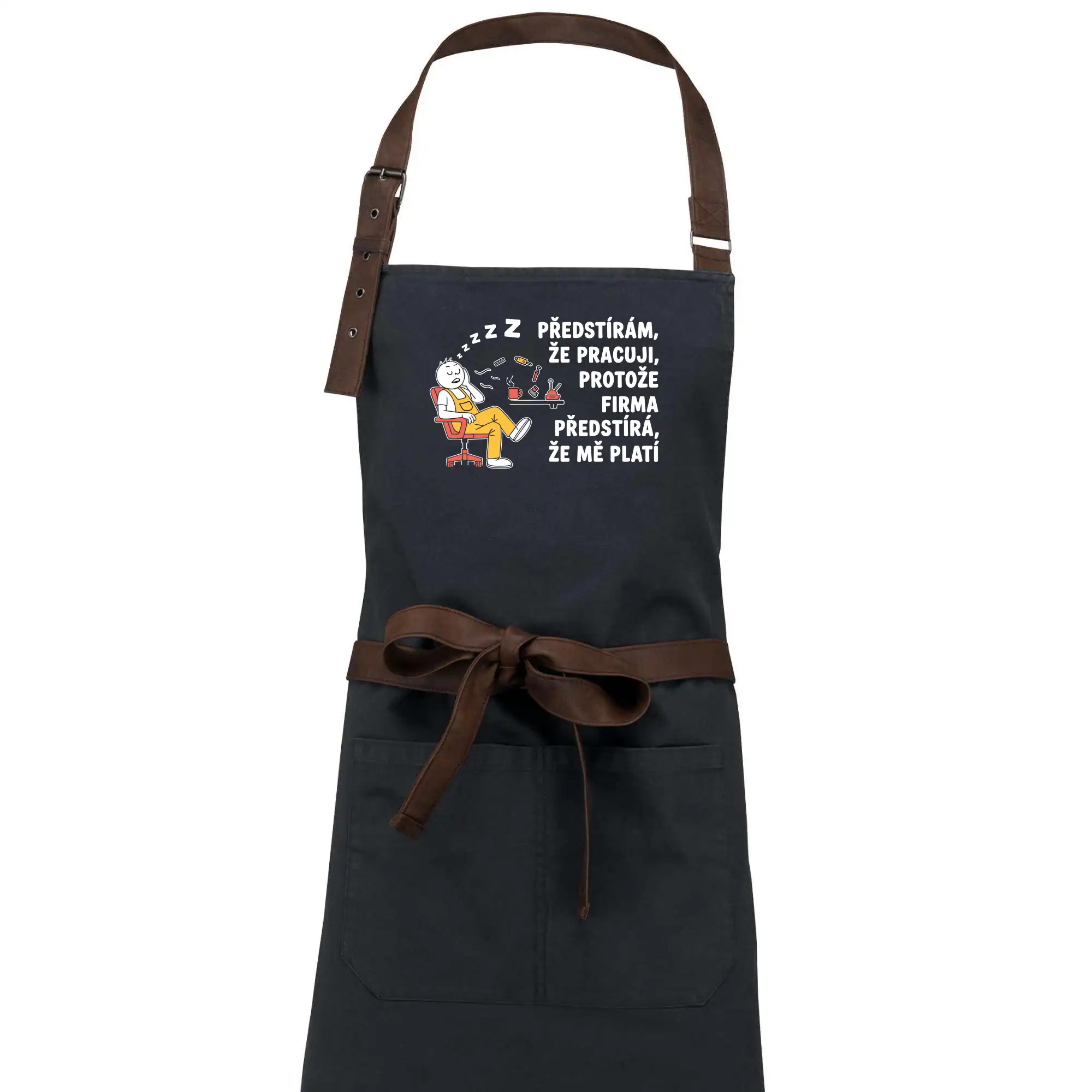 Dělník - Předstírám že pracuji, protože firma předstírá, že mě platí