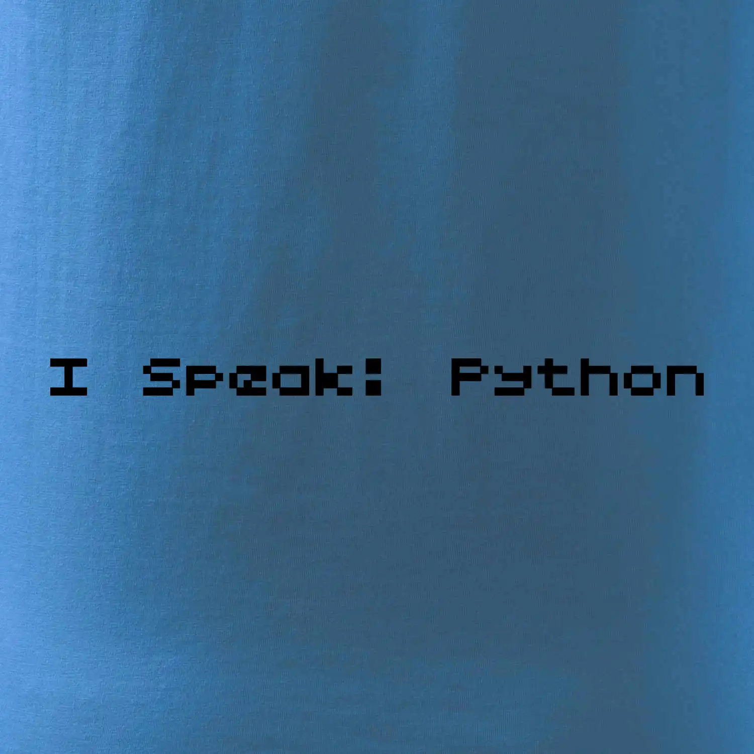 I Speak Python