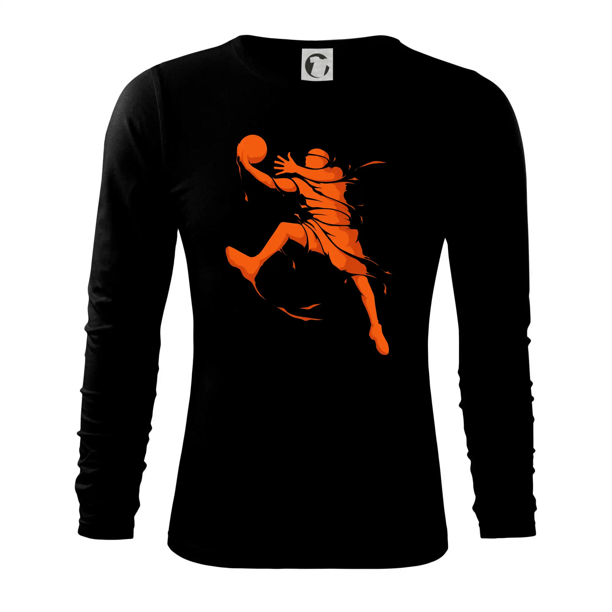Basketball player splash
