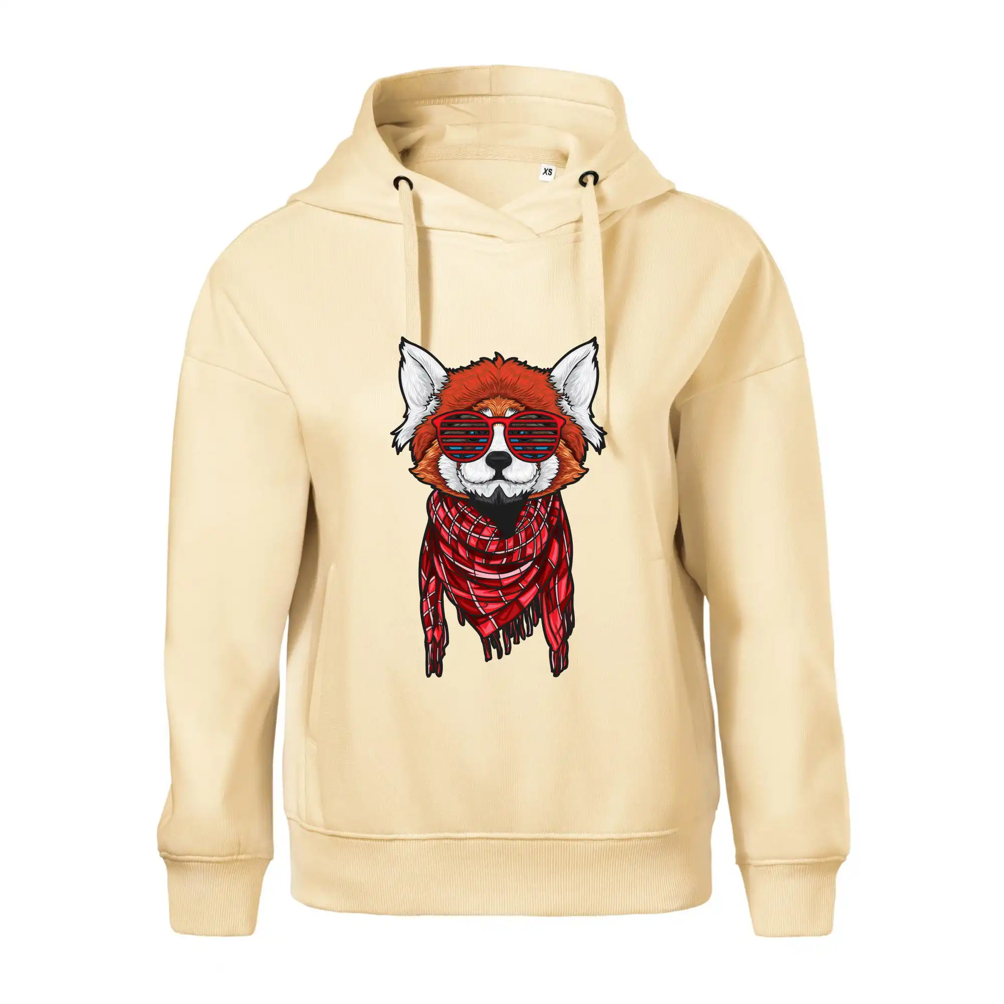 Červená panda hipster