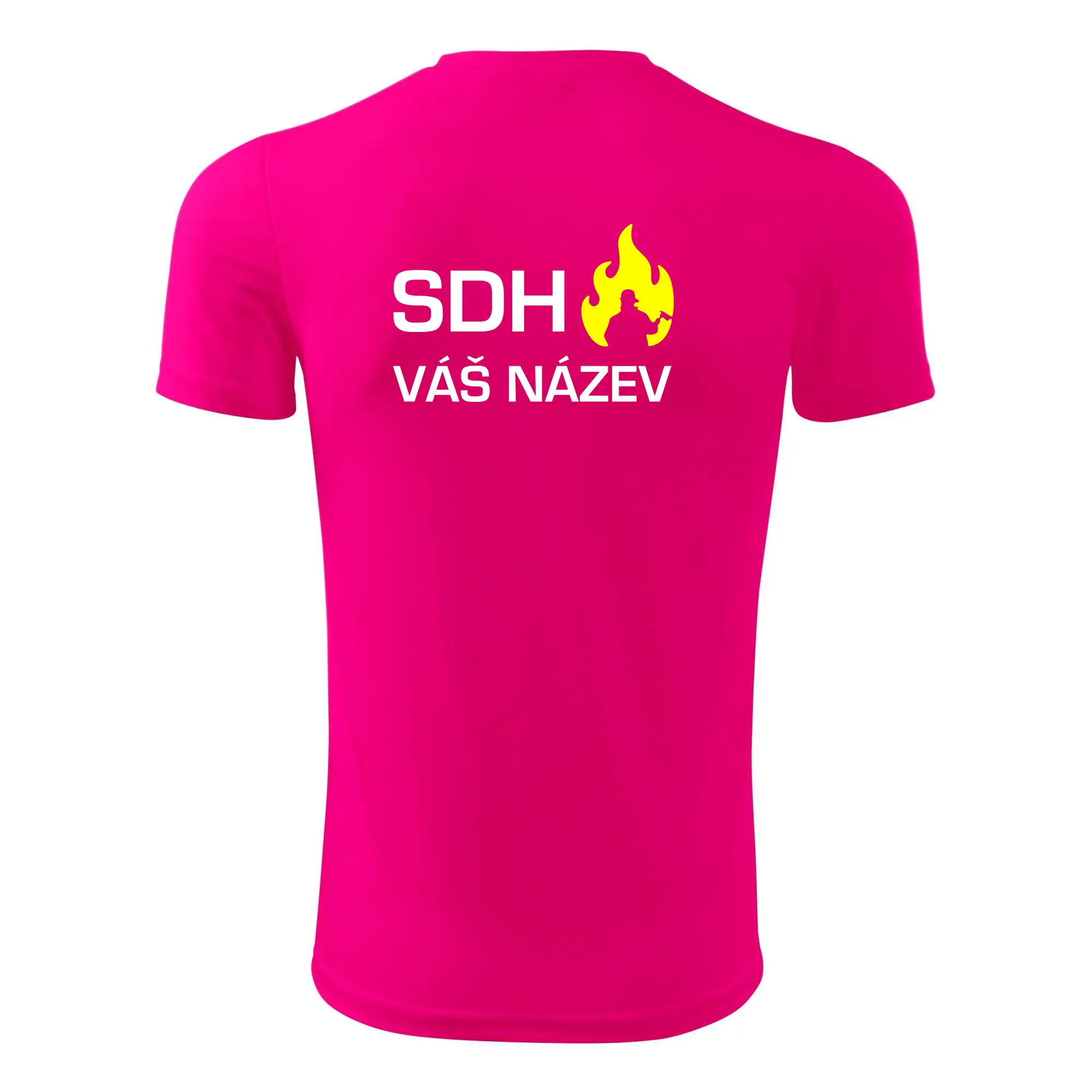 SDH Váš název - FLUO + Reflexní potisk