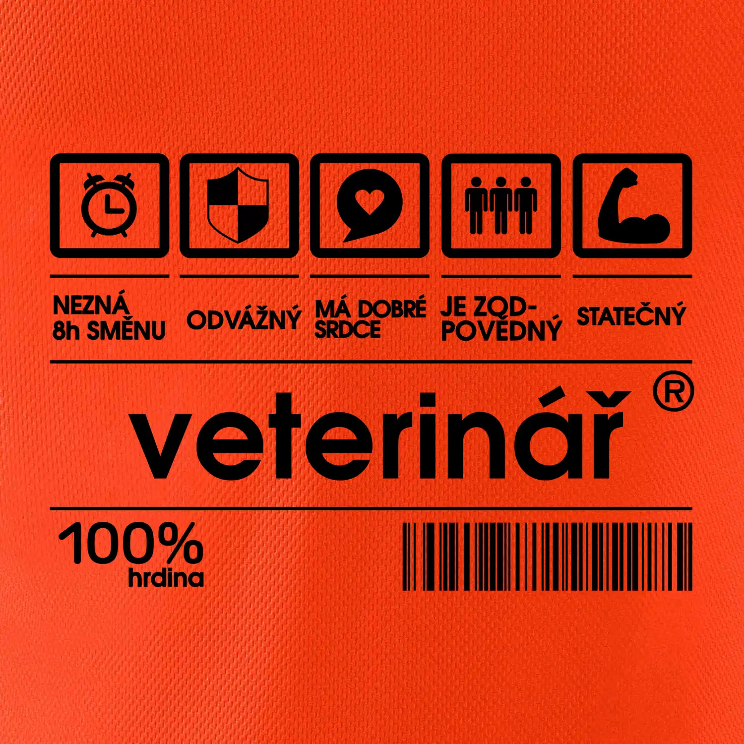 Čárový kód - Veterinář