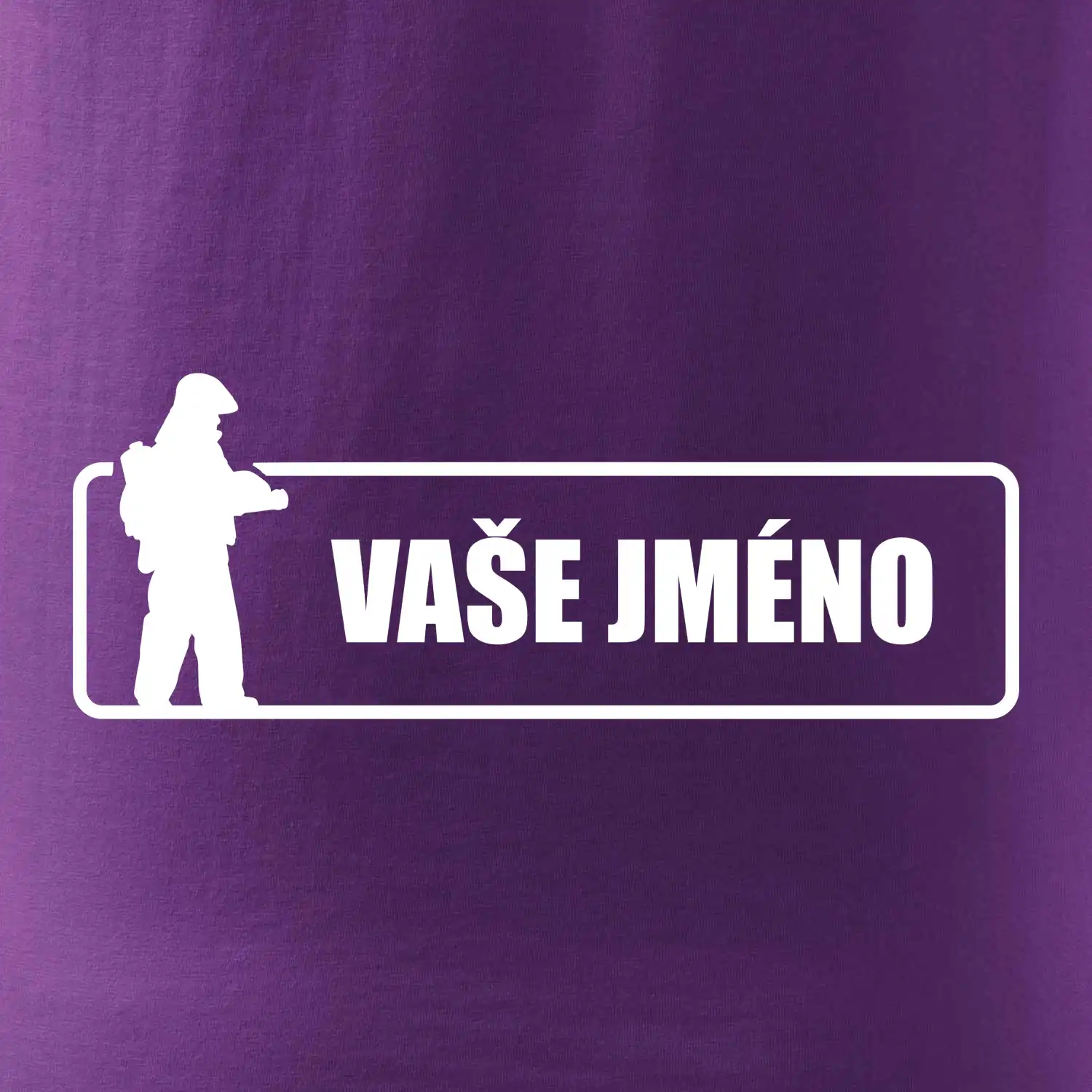 Hasič - jméno v rámečku