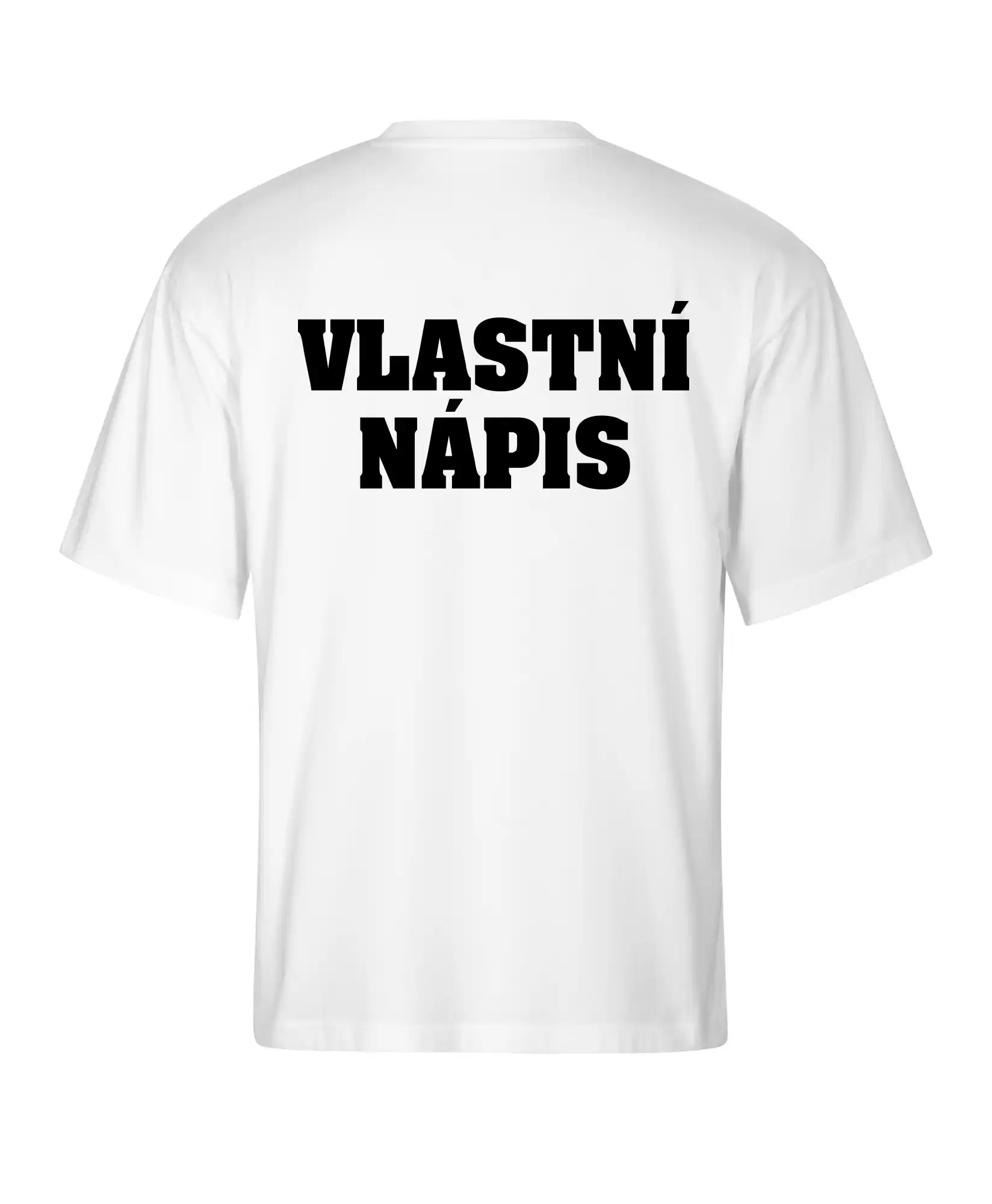 Hvězda života - vlastní nápis vpředu a vzadu