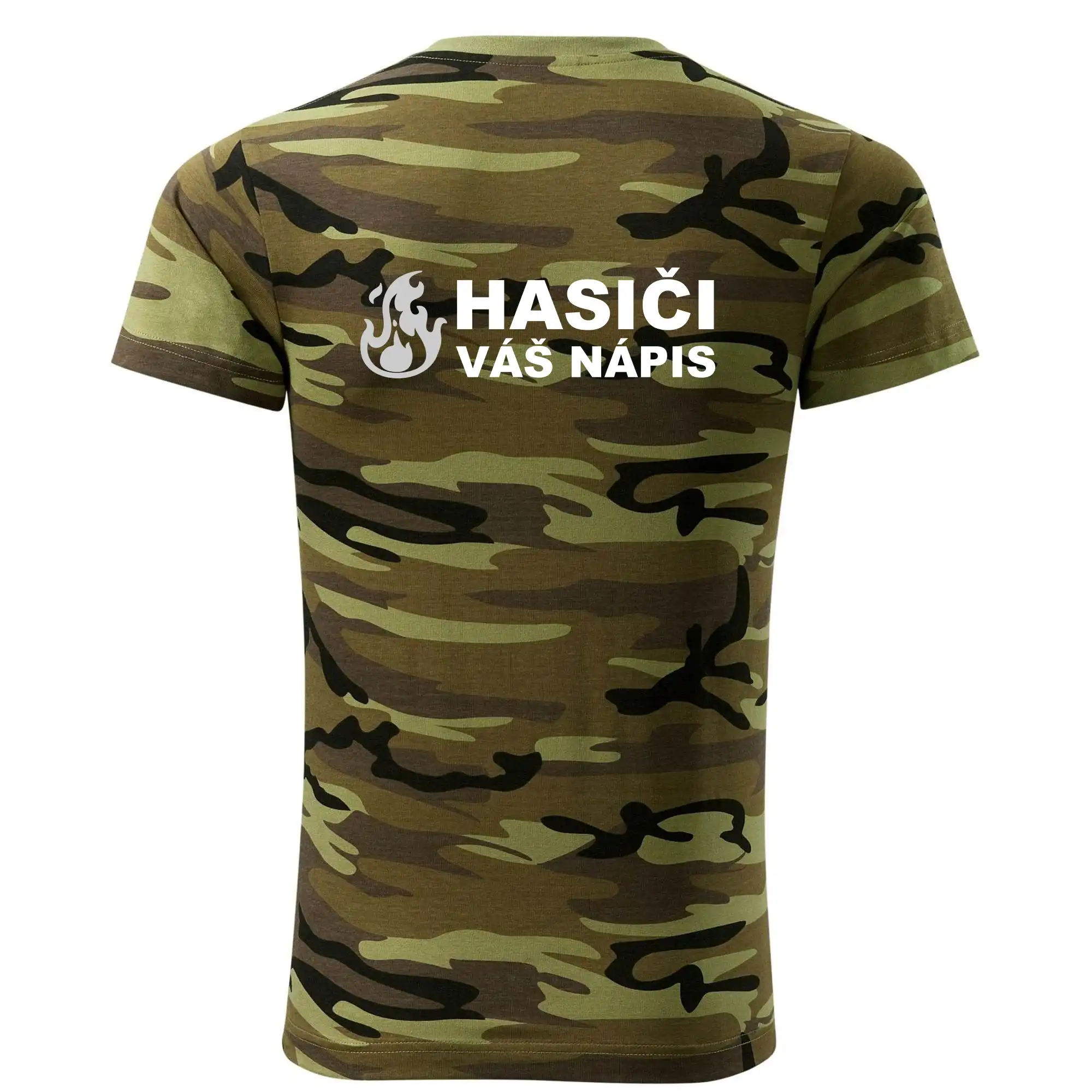Hasiči REFLEXNÍ (oheň, Firesport, název sboru - vlastní nápis)