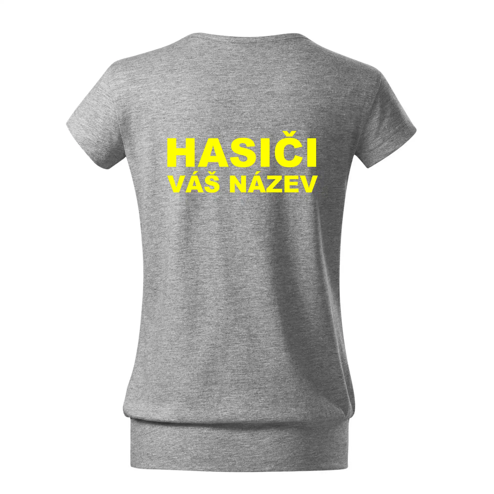 Hasiči - žlutý nápis - váš název sboru
