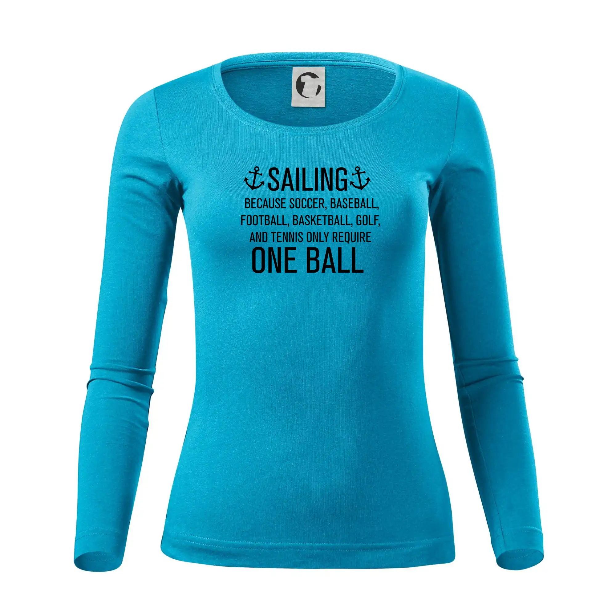 Sailing beacause one ball