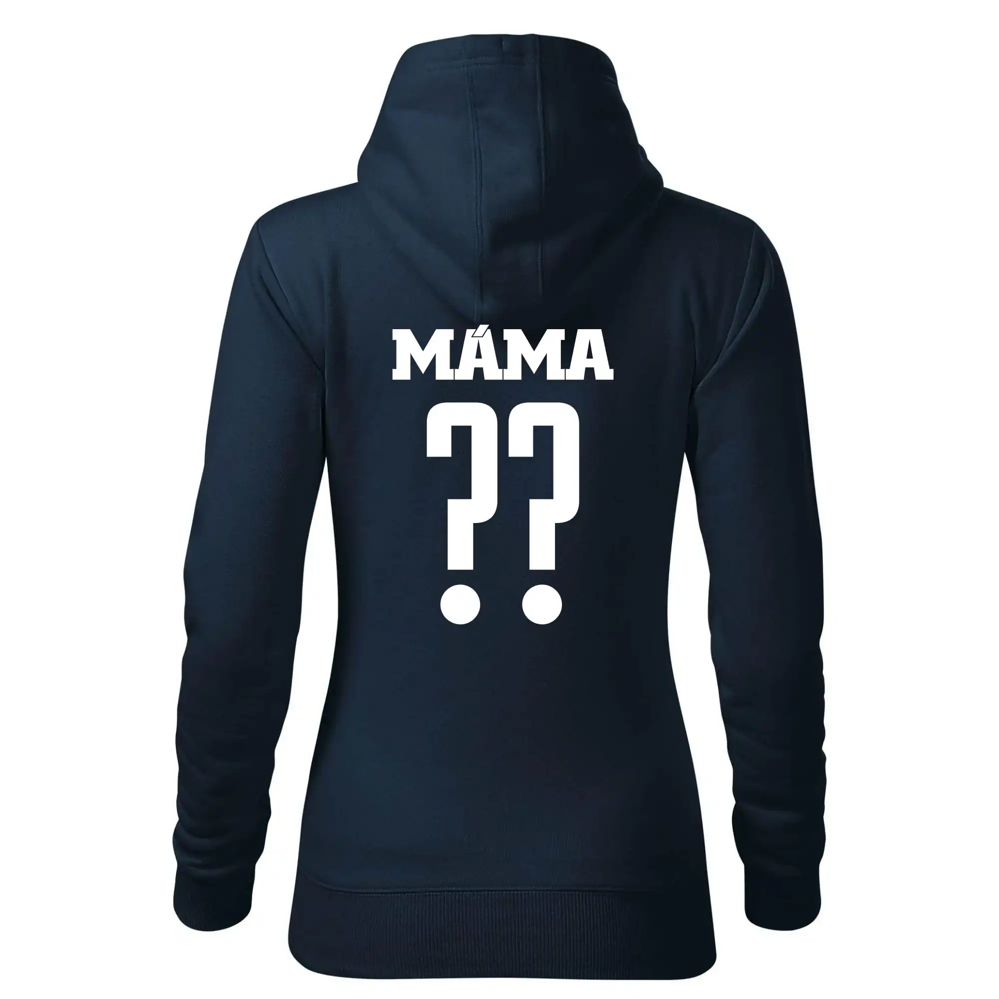 Máma - dres se jménem a číslem