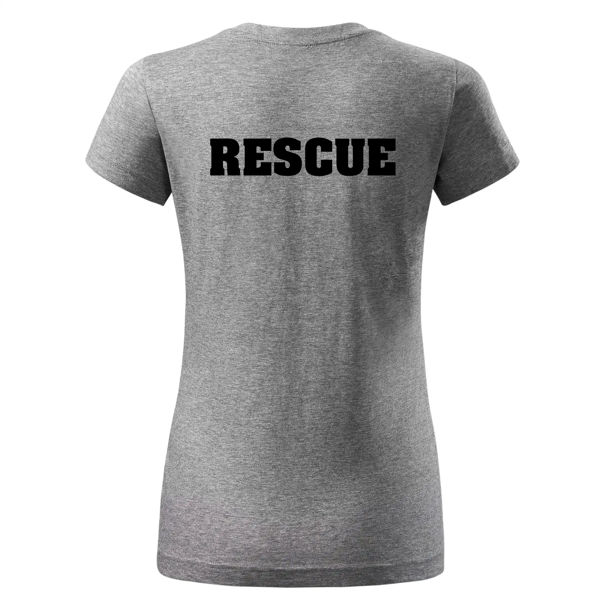 Rescue - Hvězda na prsu +  nápis na zádech