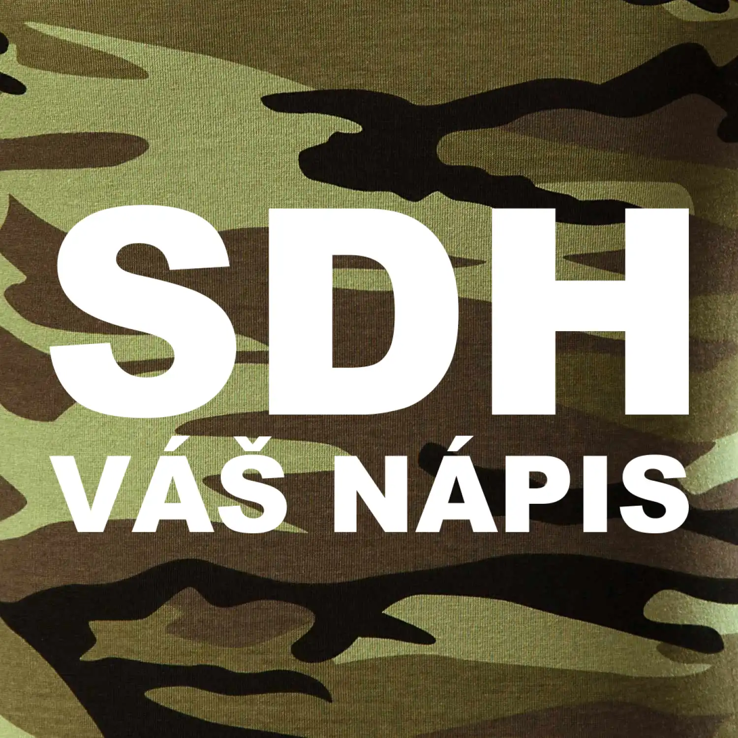 SDH nápis - vlastní nápis