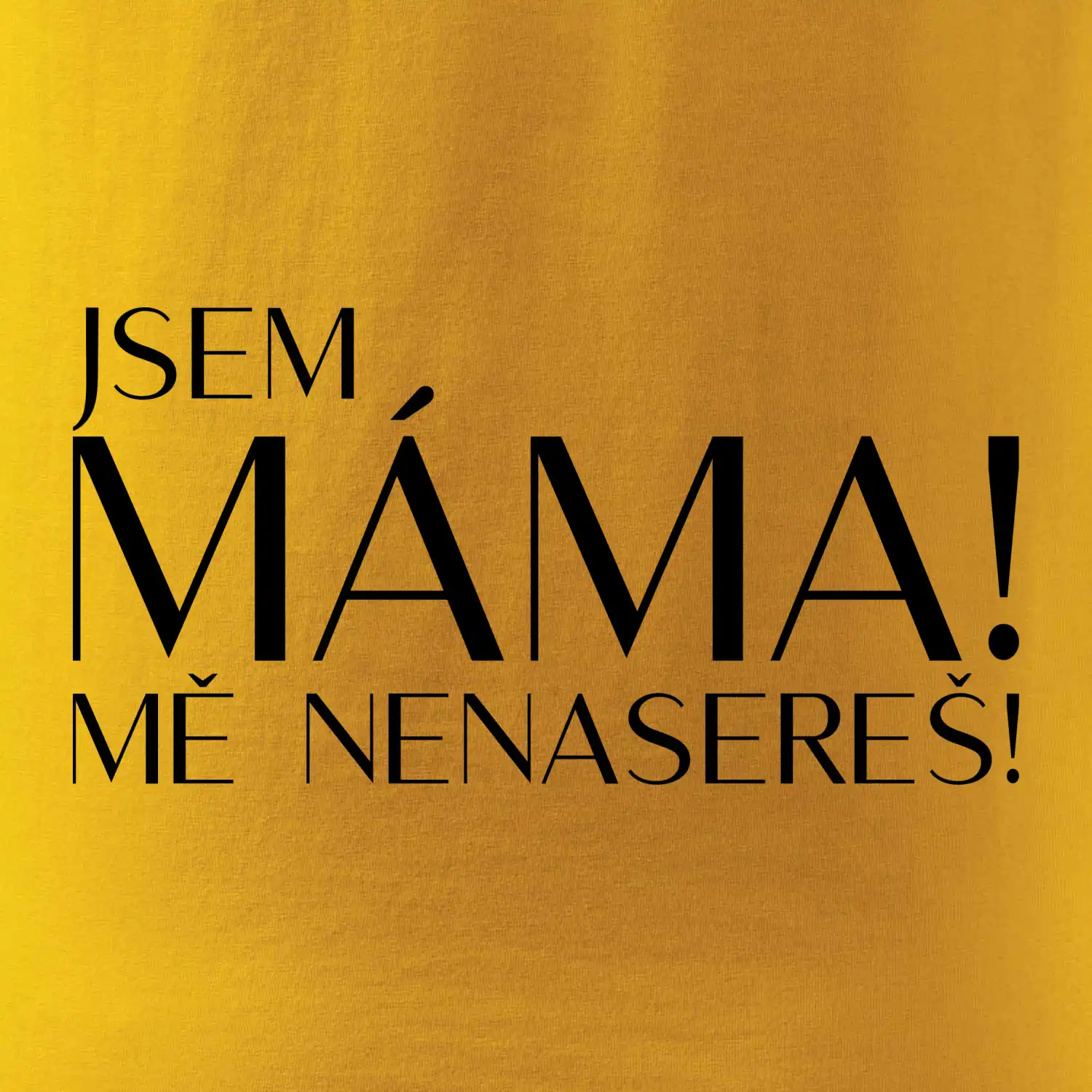 Jsem máma! MĚ NENASEREŠ!