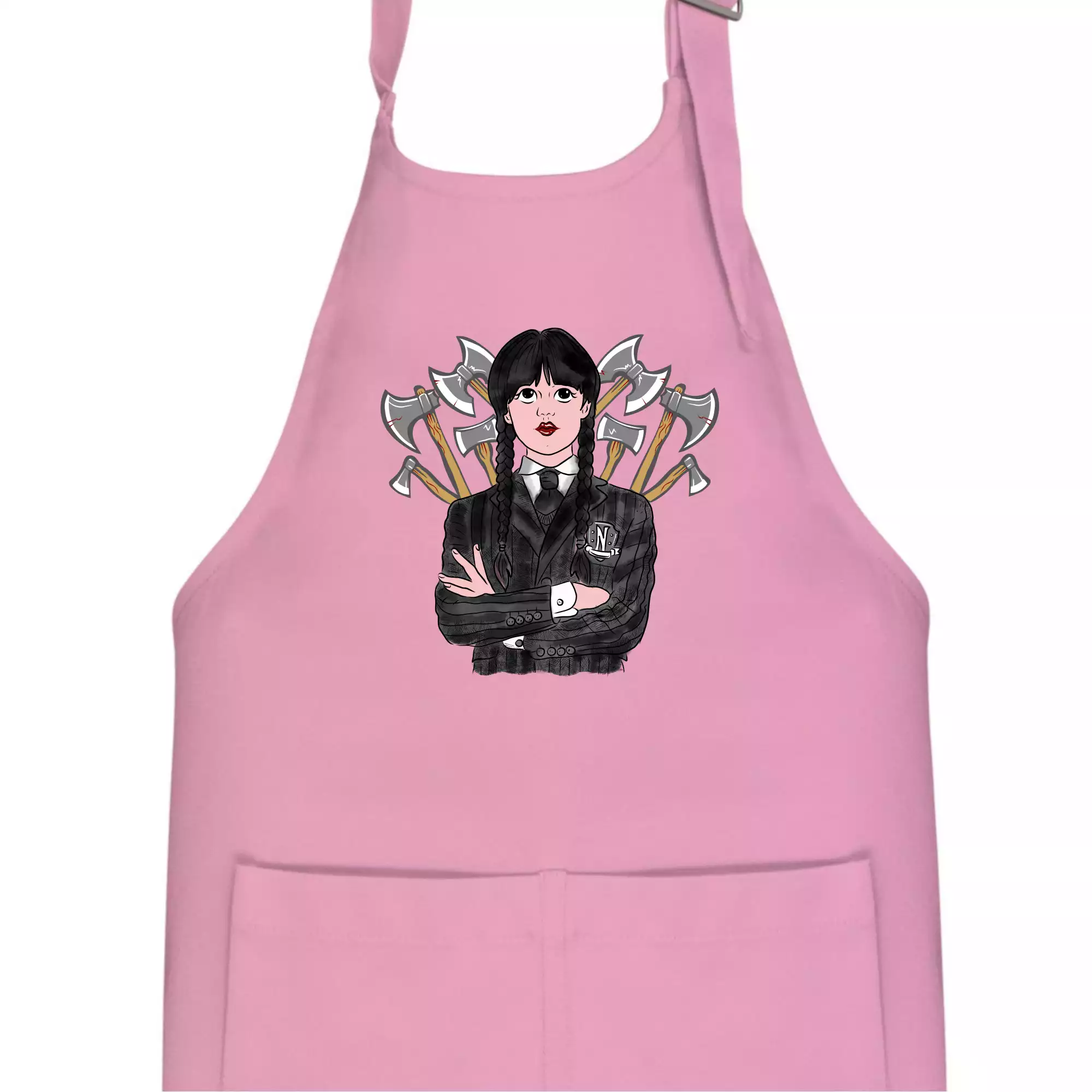 Sekery - holka v černém (Pecka design)