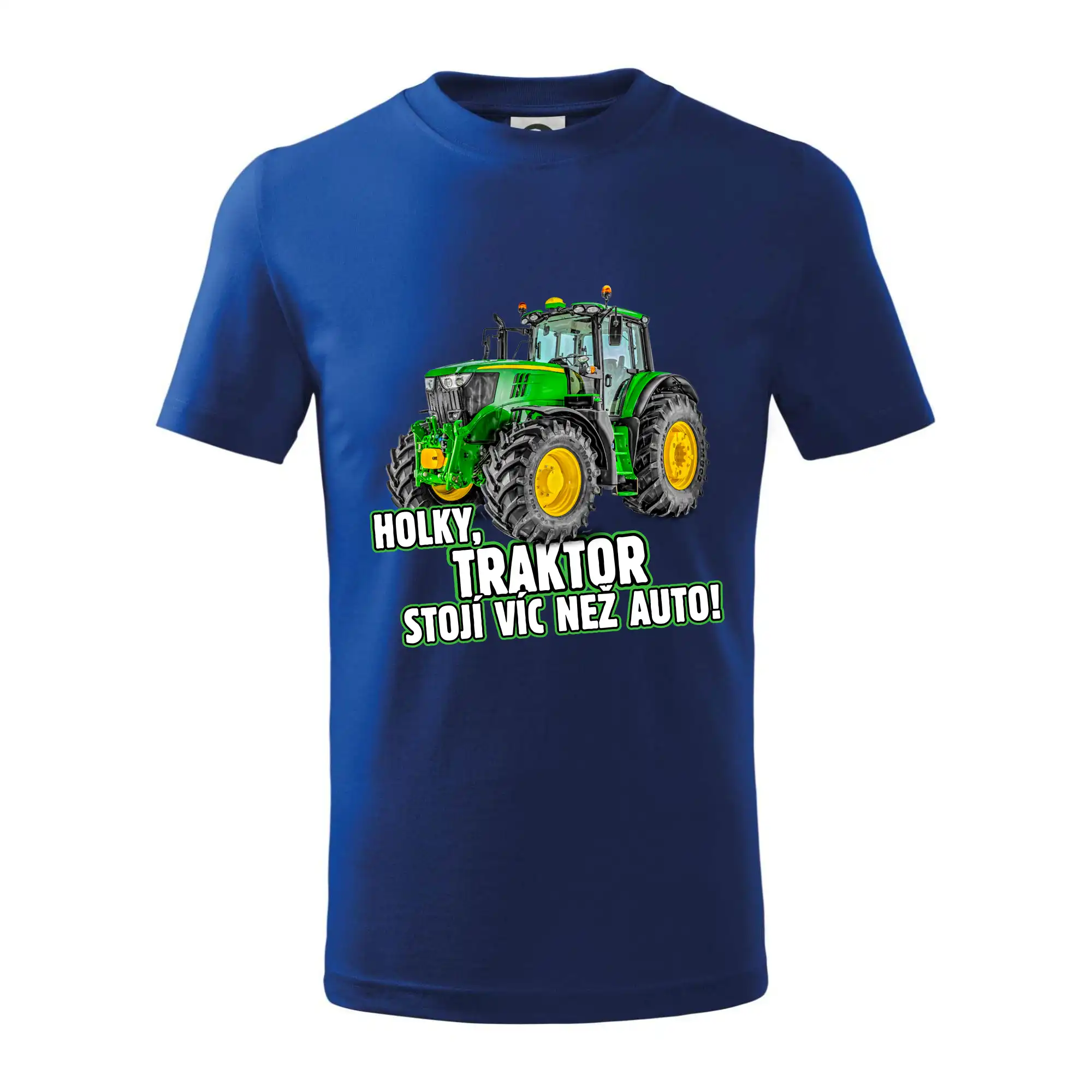Holky, traktor stojí víc než auto