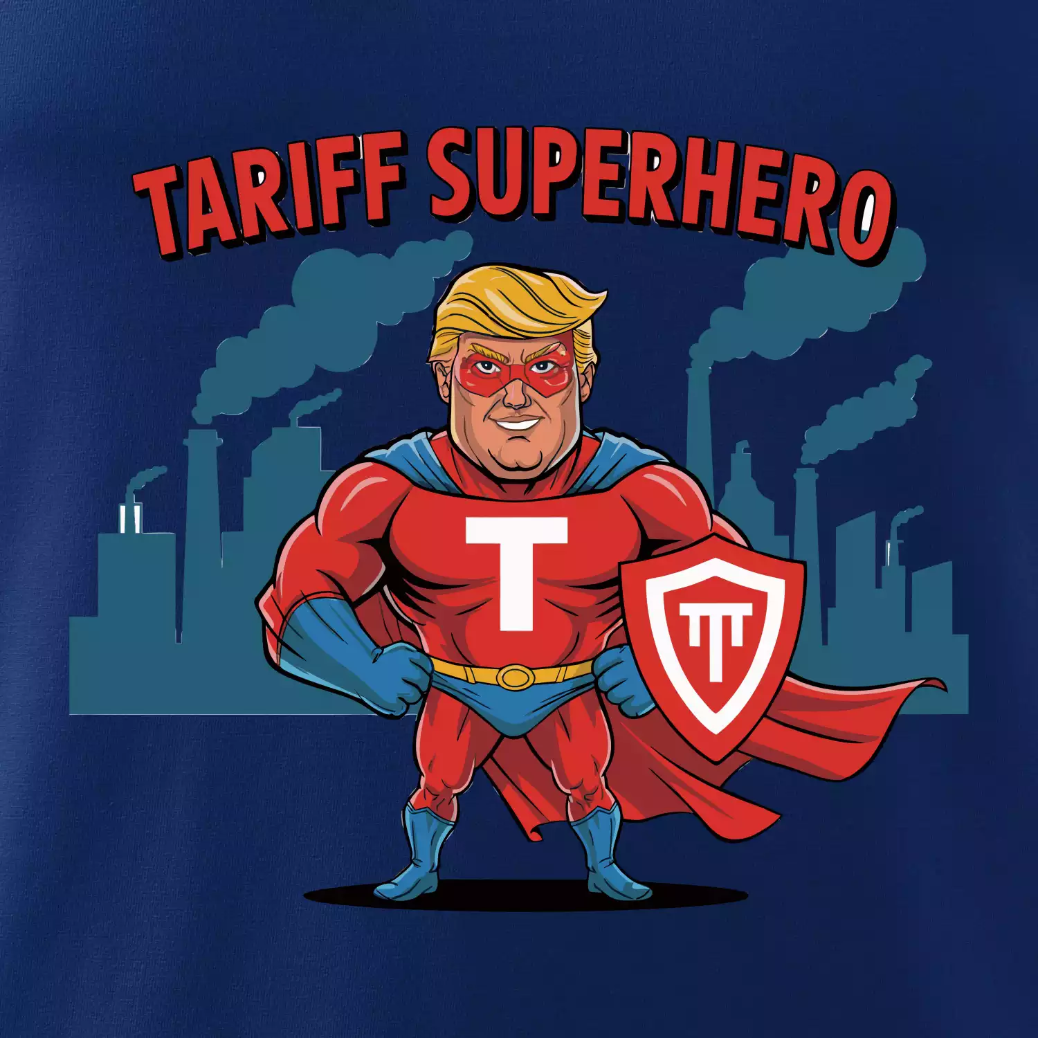Tariff Superhero Trump