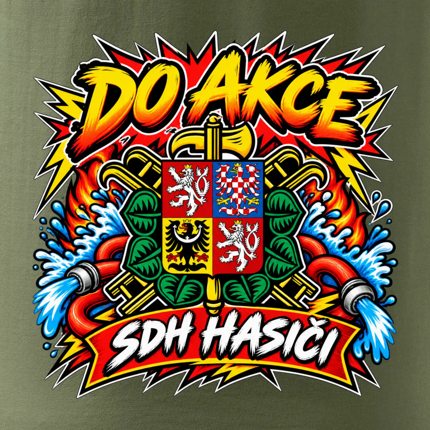 Do akce SDH hasiči