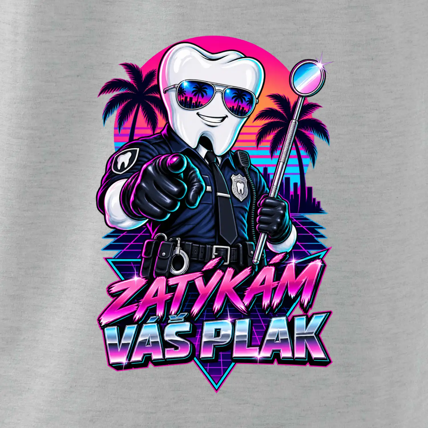 Zatýkám váš plak