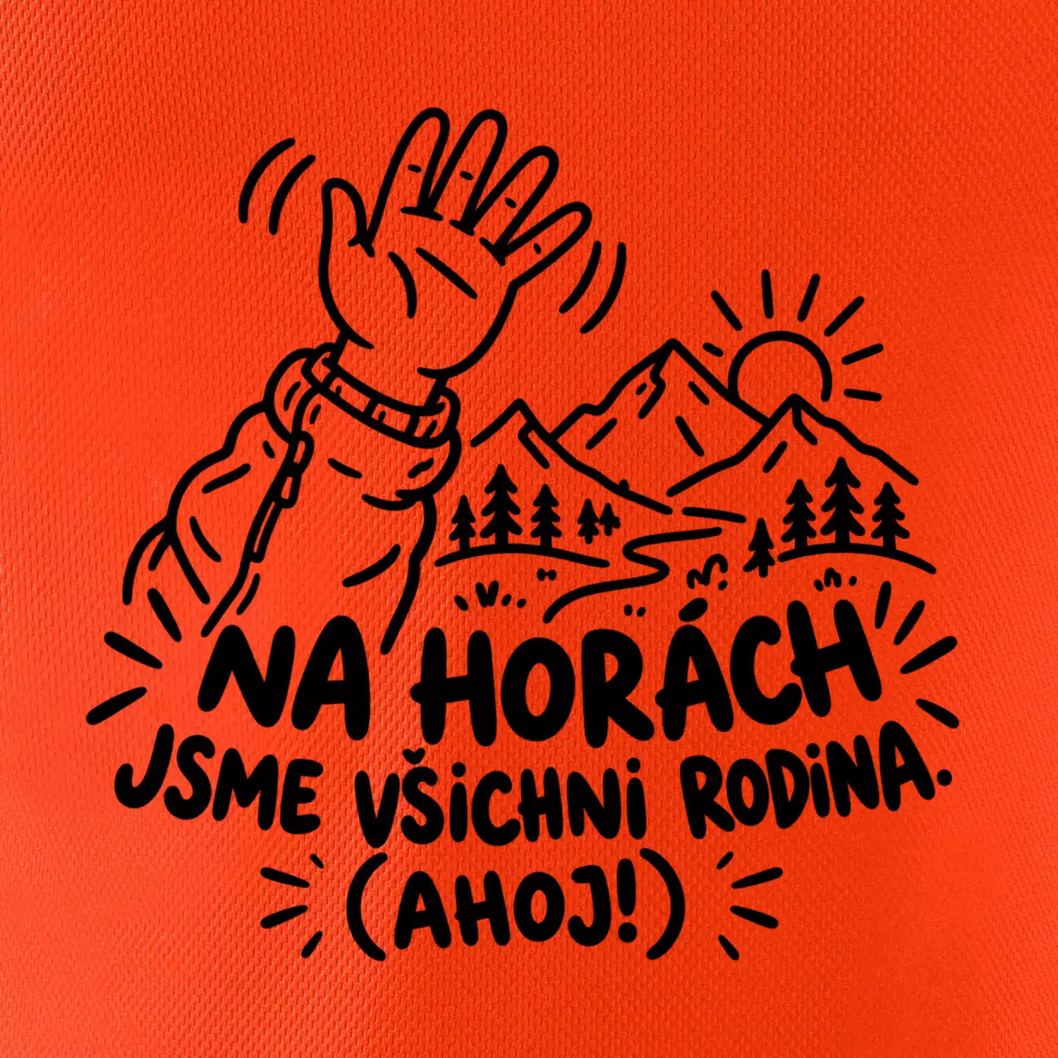 Na horách jsme všichni rodina Ahoj