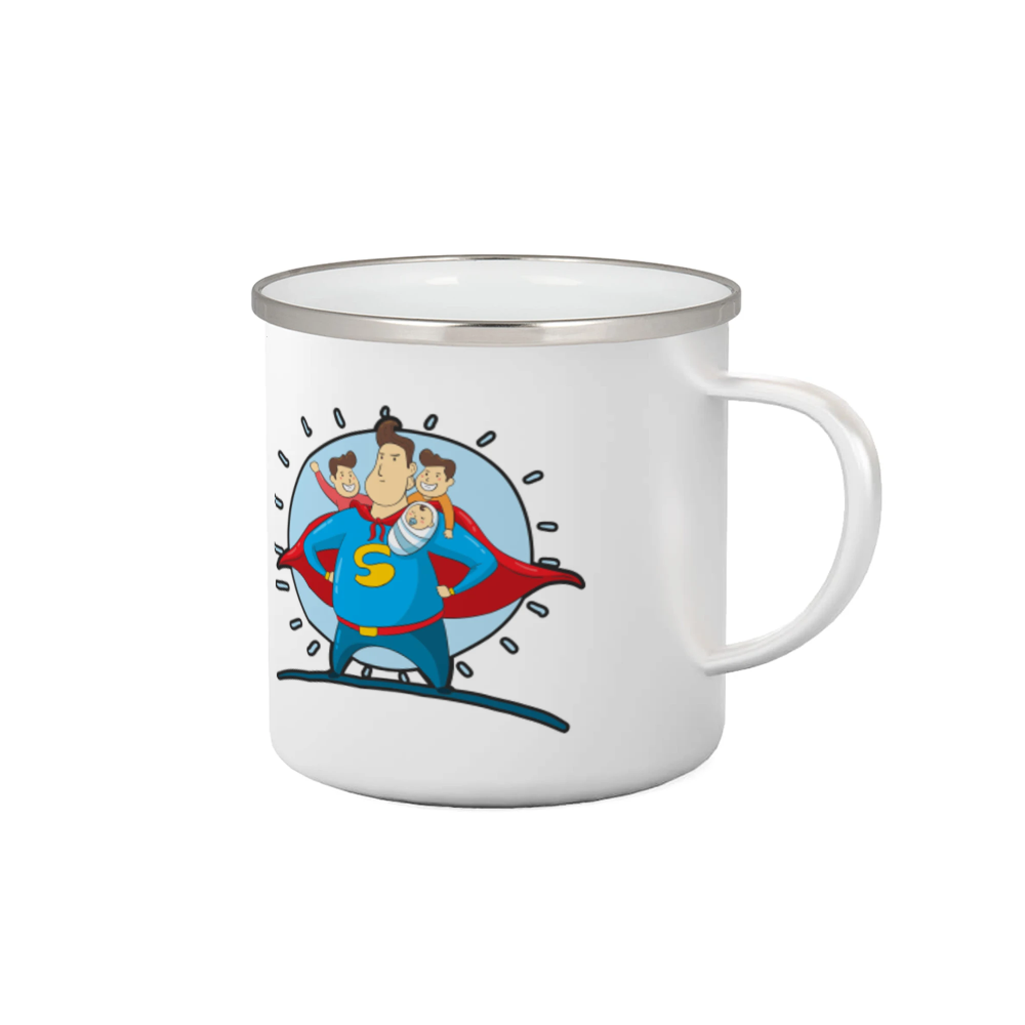 Táta superman - kluk, kluk a dítě