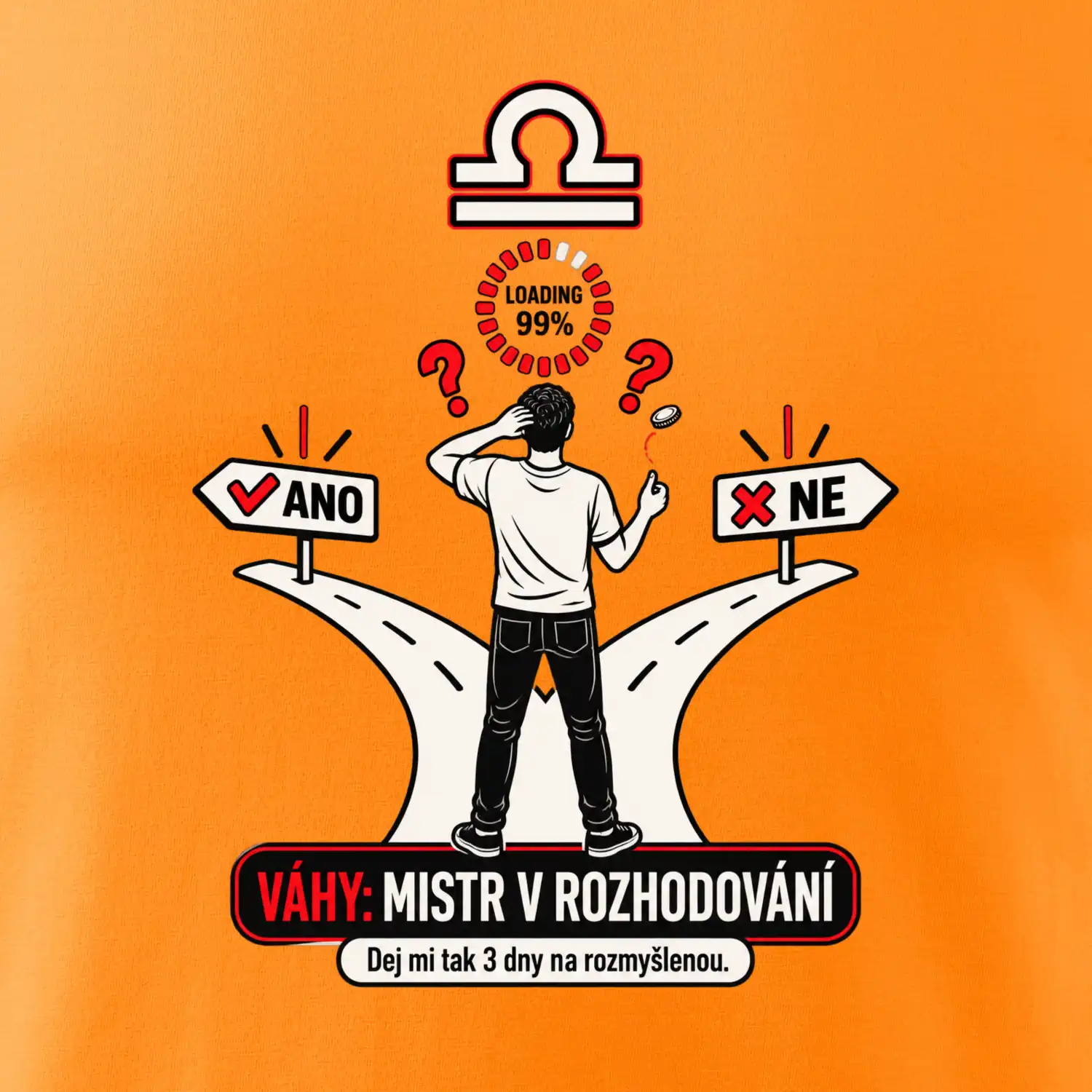 Váhy Mistr v rozhodování 50 50