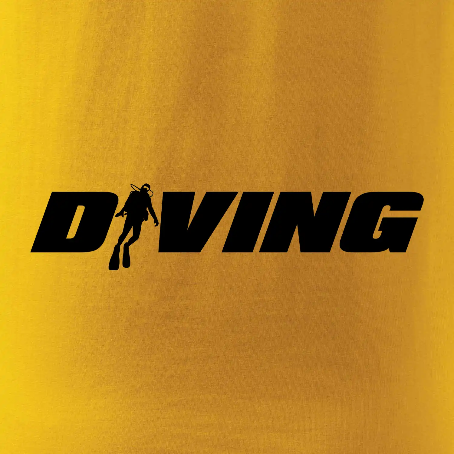 Diving nápis potápěč