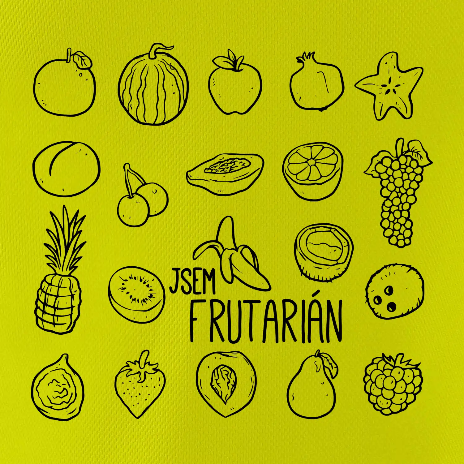 Jsem frutarián - ovoce