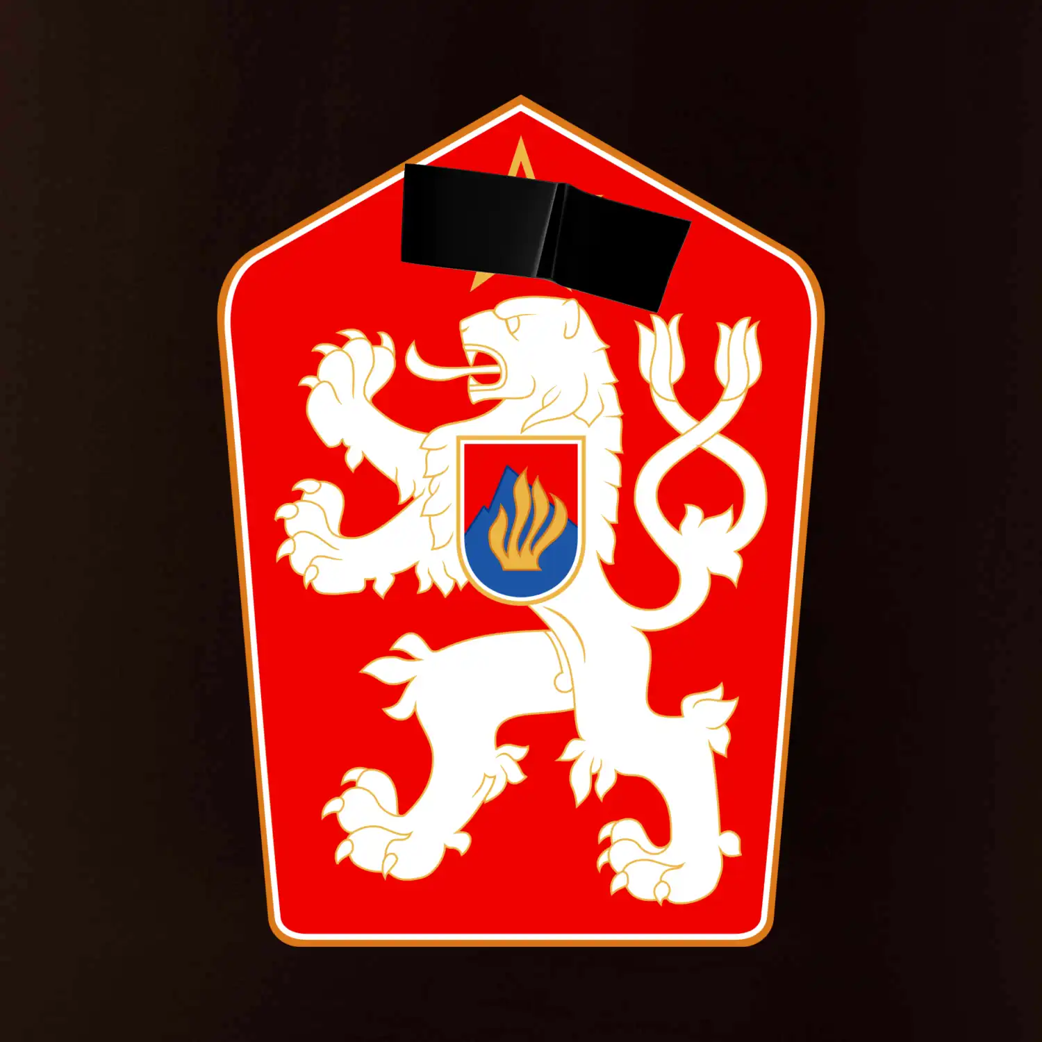 Mistrovství světa v ledním hokeji 1969 znak samostatný bez čísla