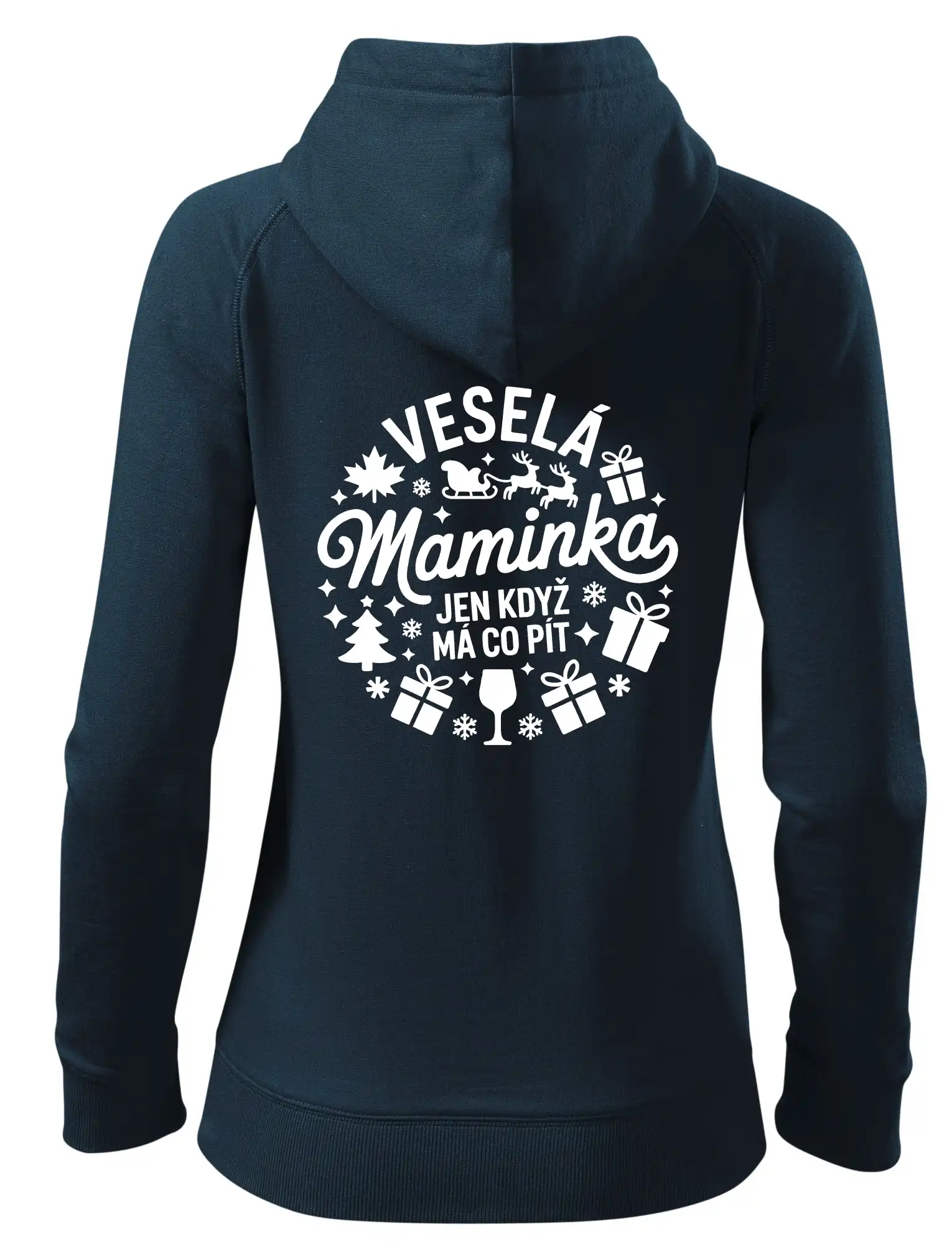 Veselá maminka jen když  má co pít