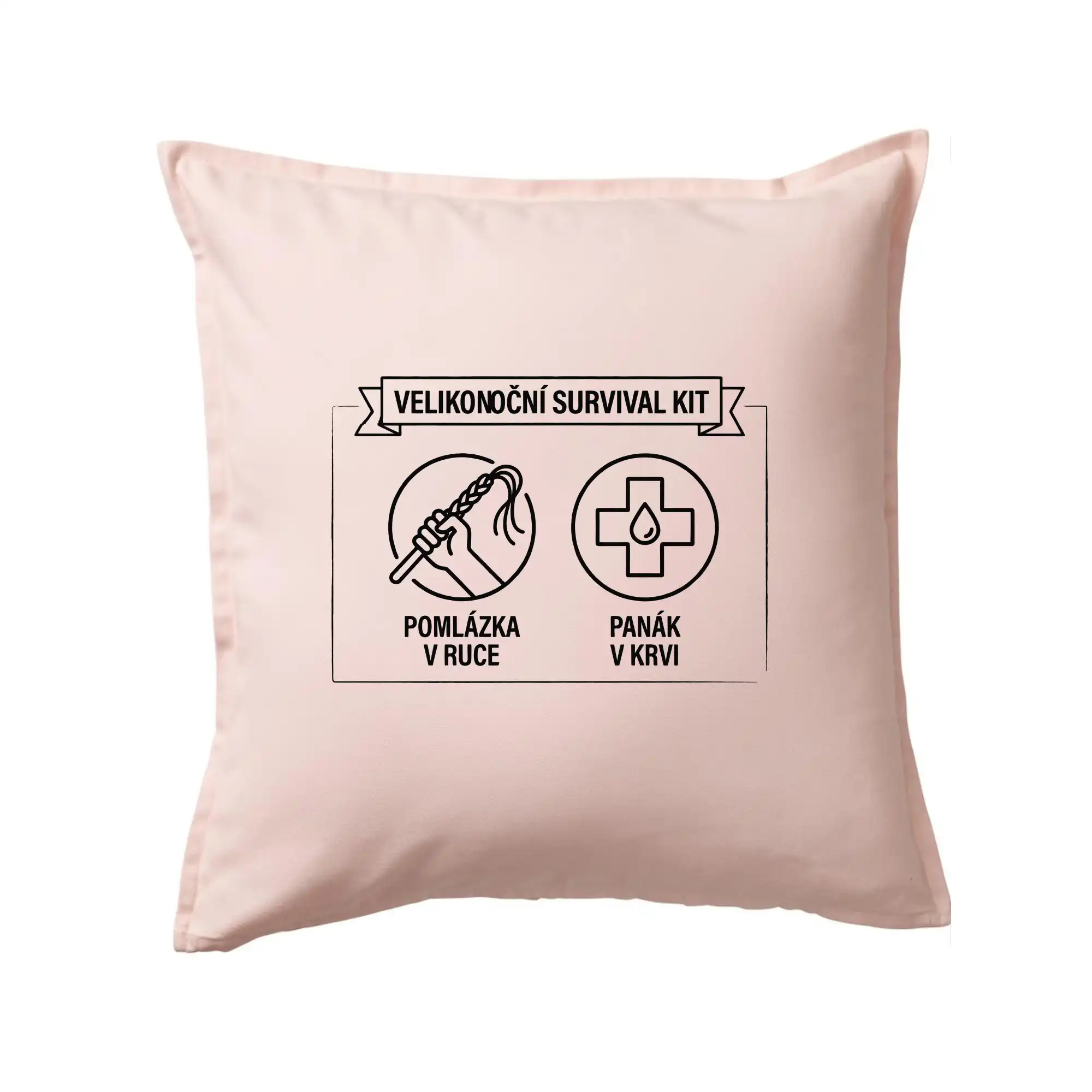 Velikonoční survival kit Pomlázka v ruce, panák v krvi