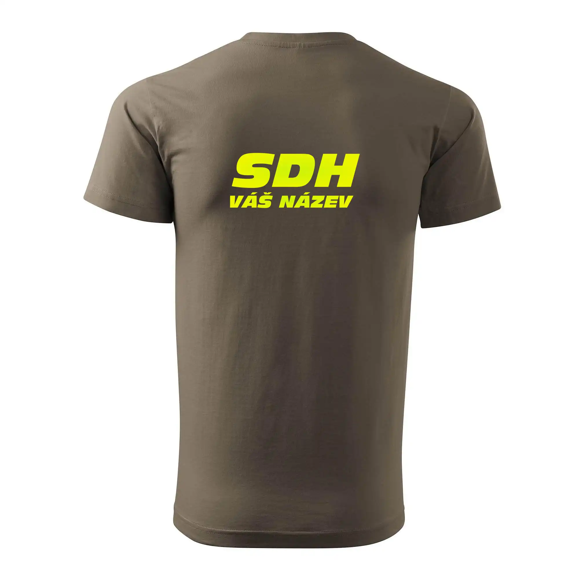 Hasičský sport SDH + váš název FLUO