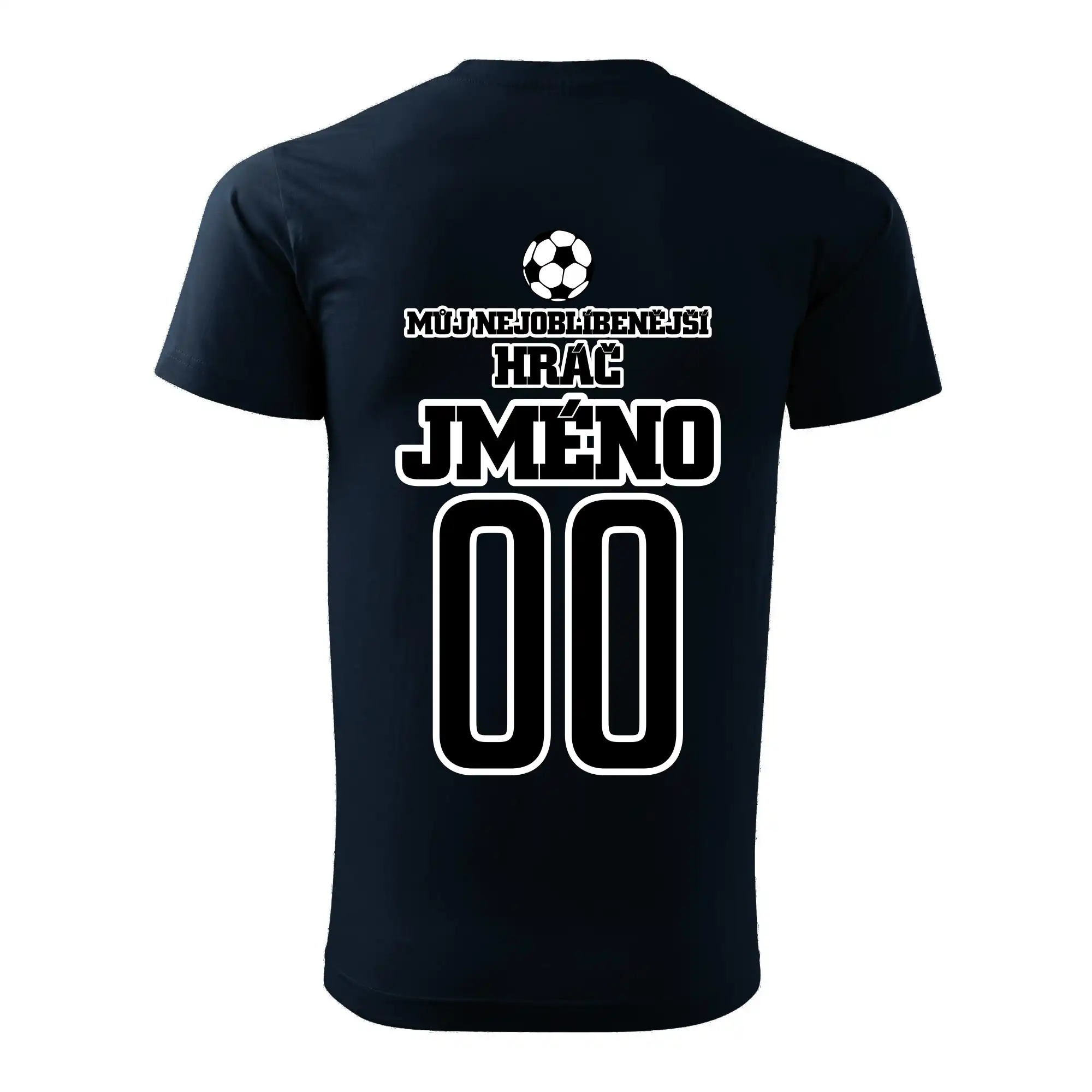 Můj nejoblíbenější hráč - Vaše jméno a číslo