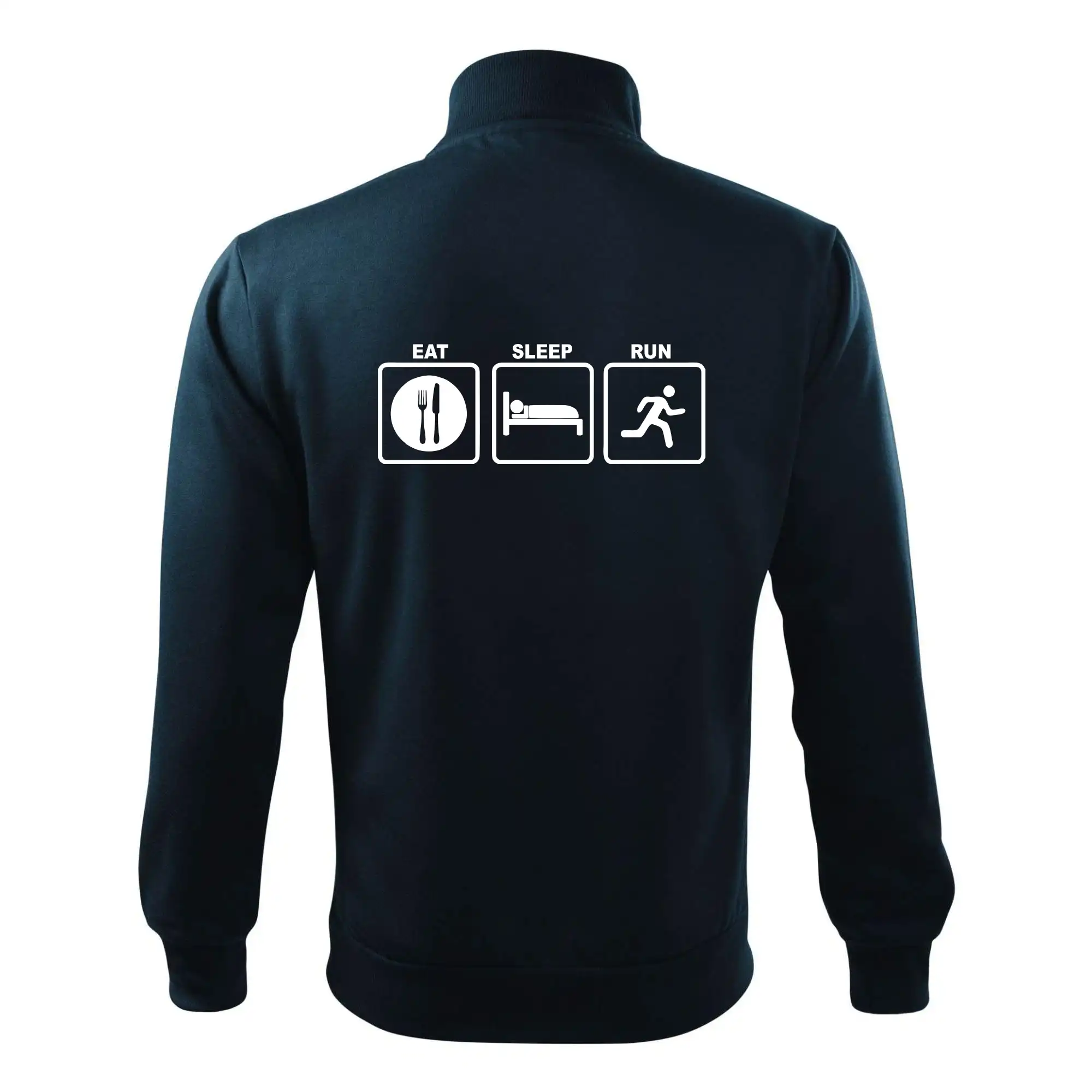 Eat sleep run čtverce