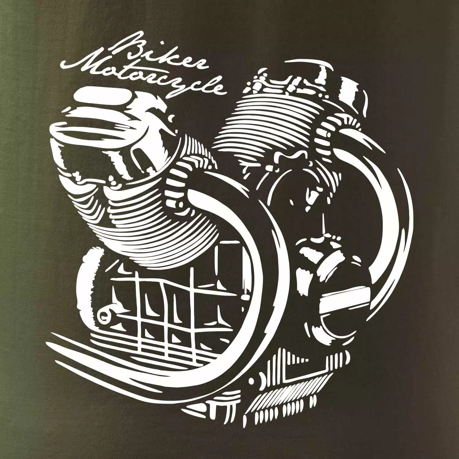 Biker Motorcycle motor