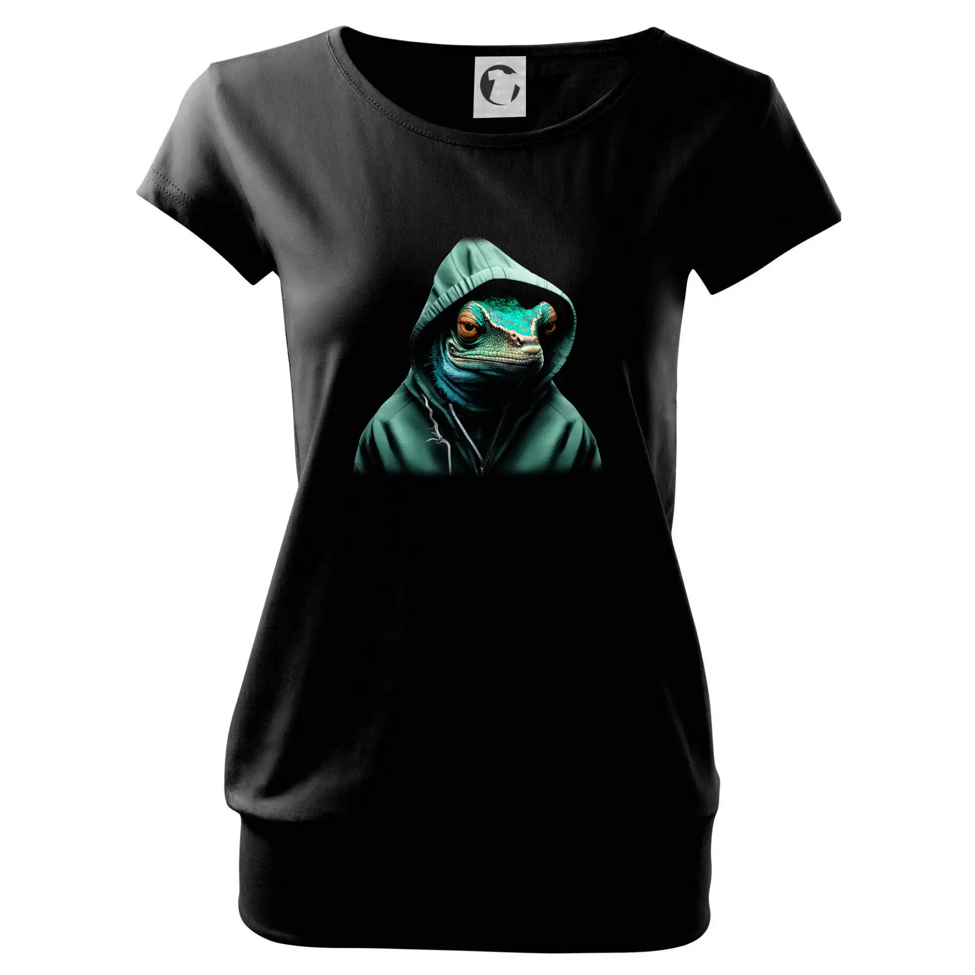Chameleon v mikině
