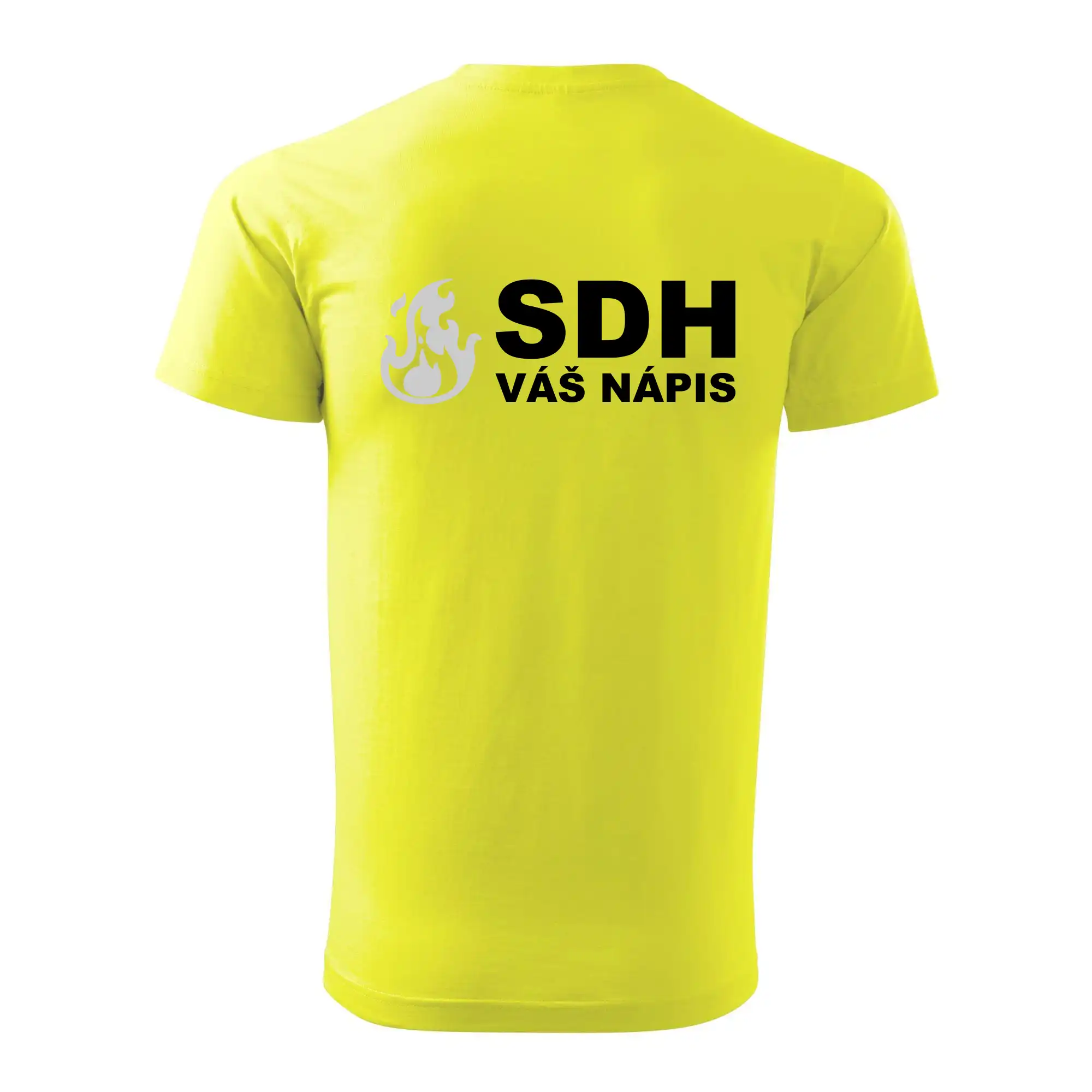 SDH REFLEXNÍ nápis (oheň, firesport, název sboru - vlastní nápis)