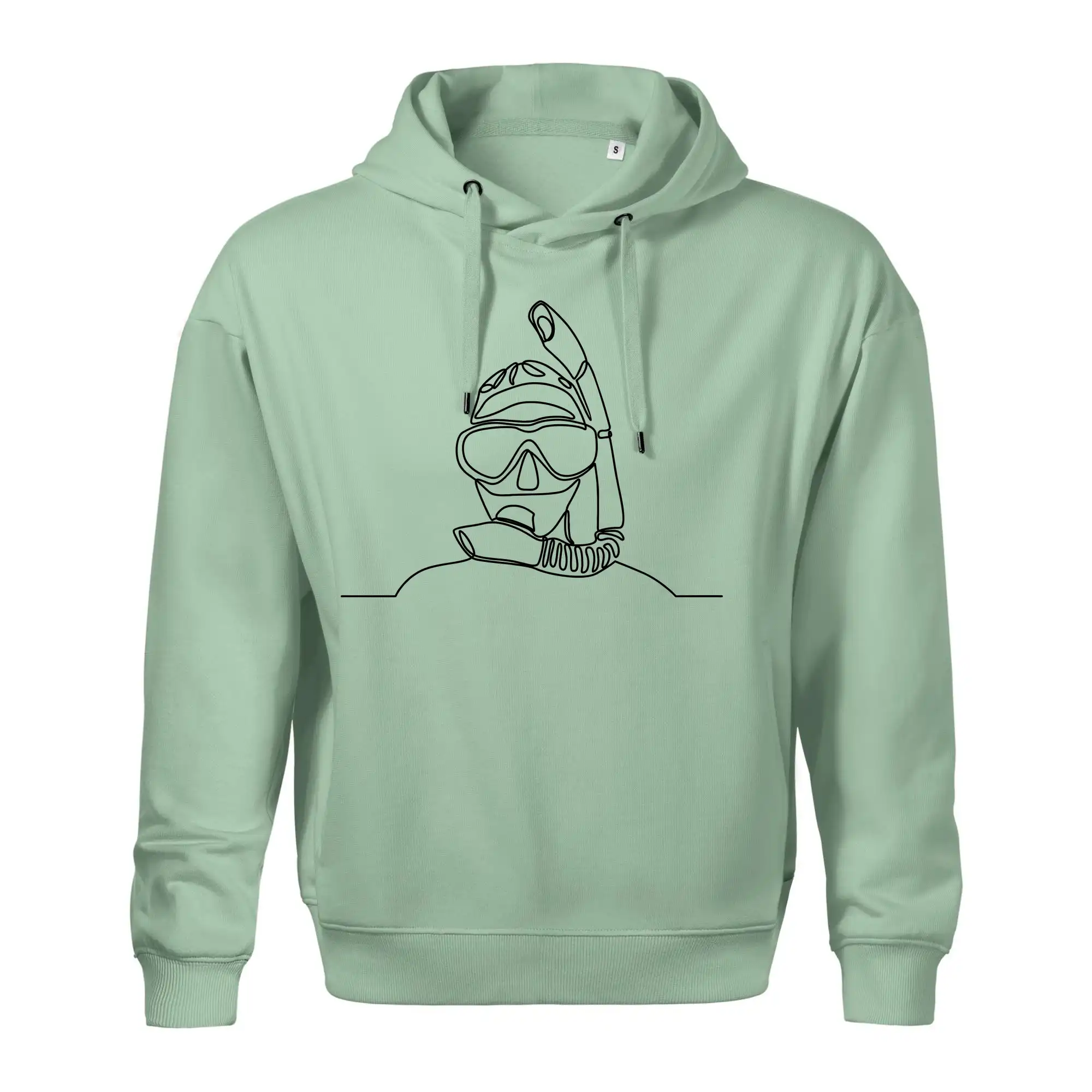 Potápěč jedním tahem