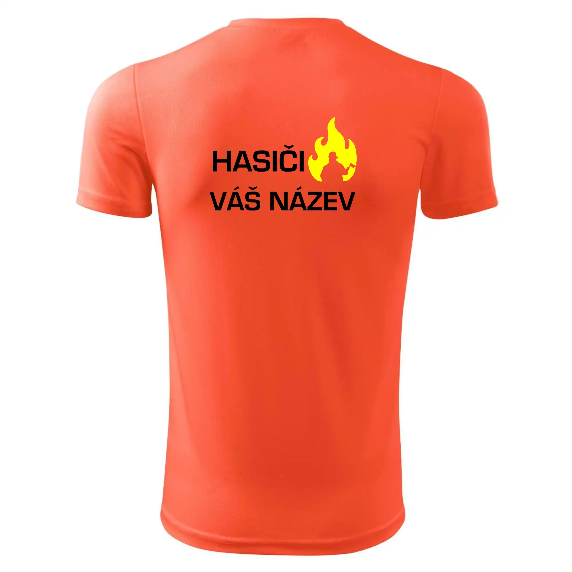 Hasiči - Váš název - FLUO + Reflexní potisk
