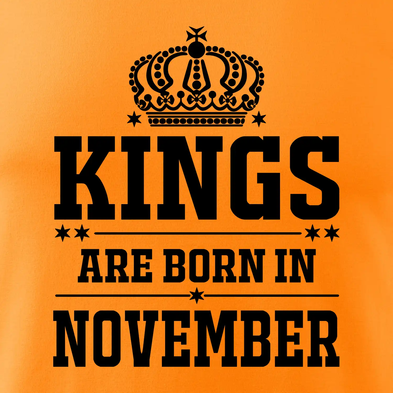 Kings are born in November