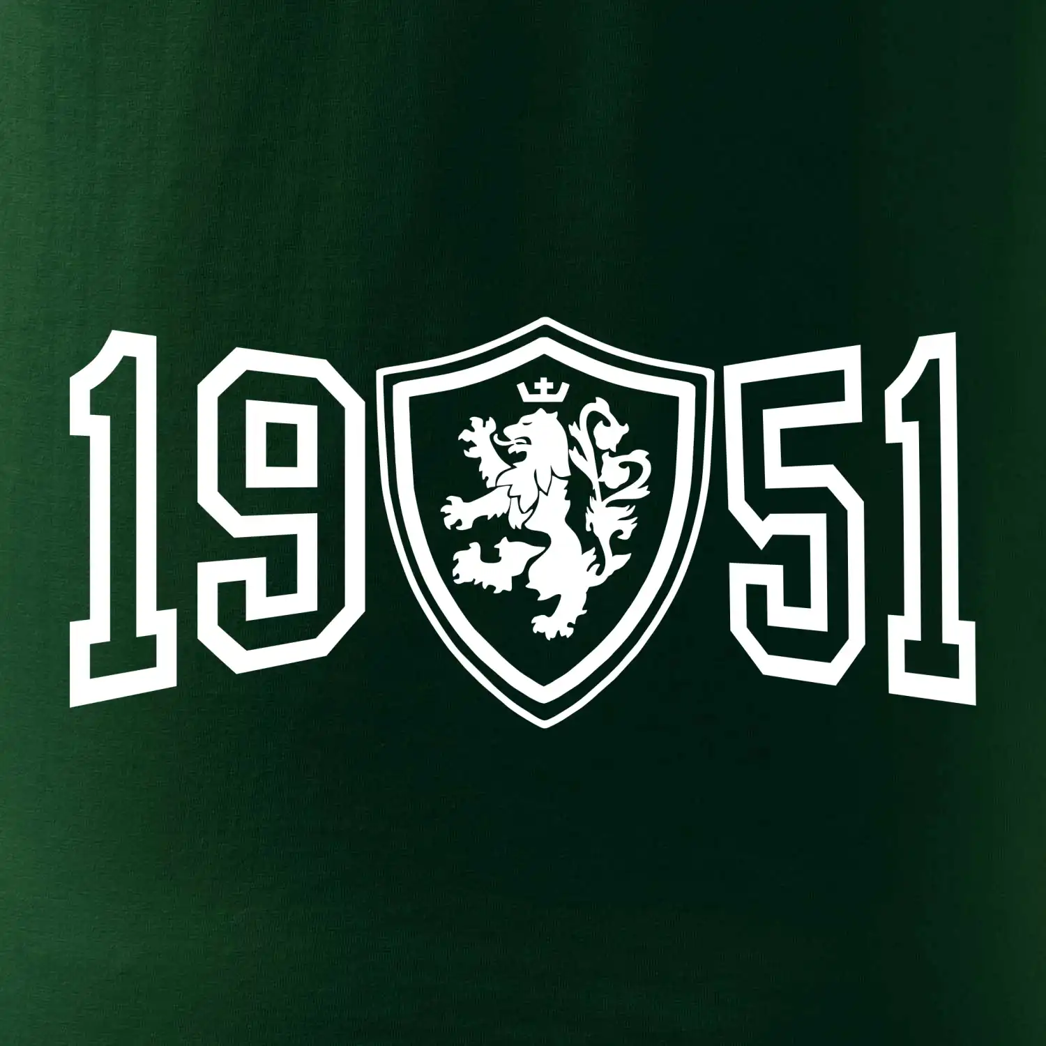 Narozeninový motiv - znak - 1951