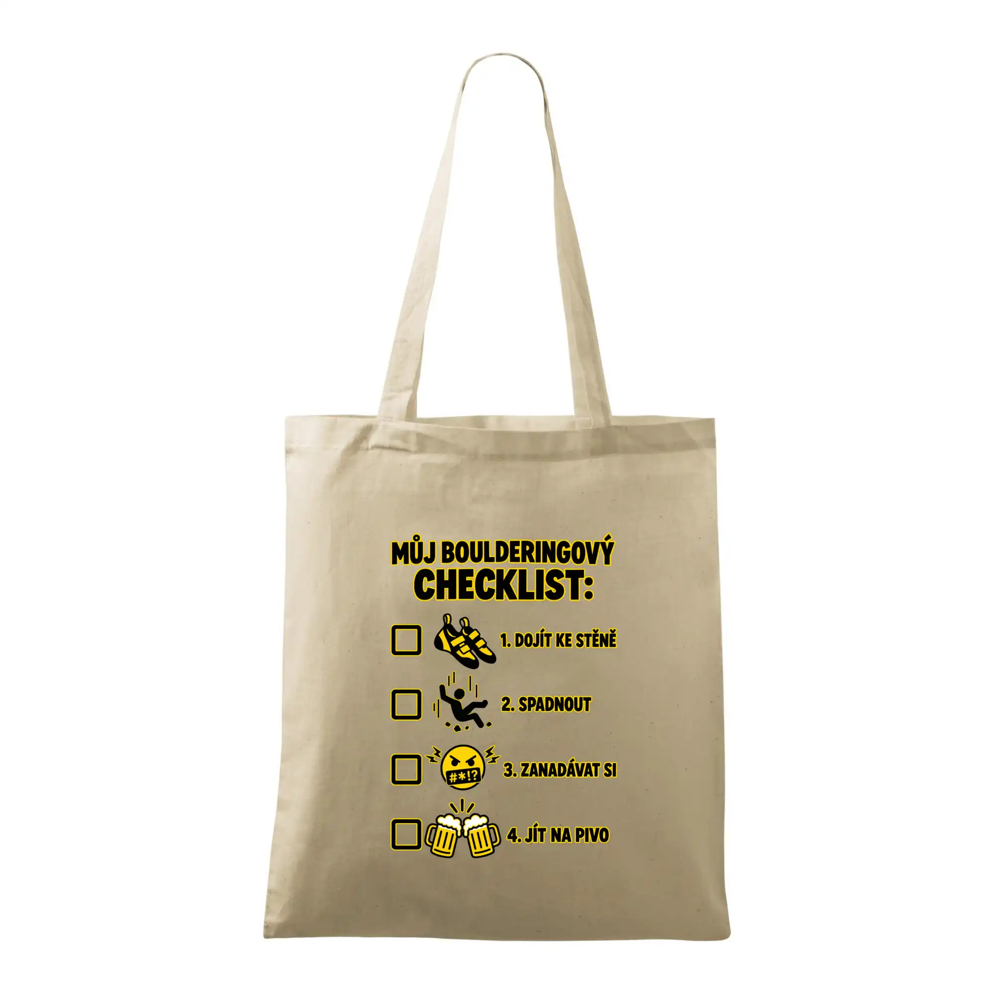 Můj boulderingový checklist