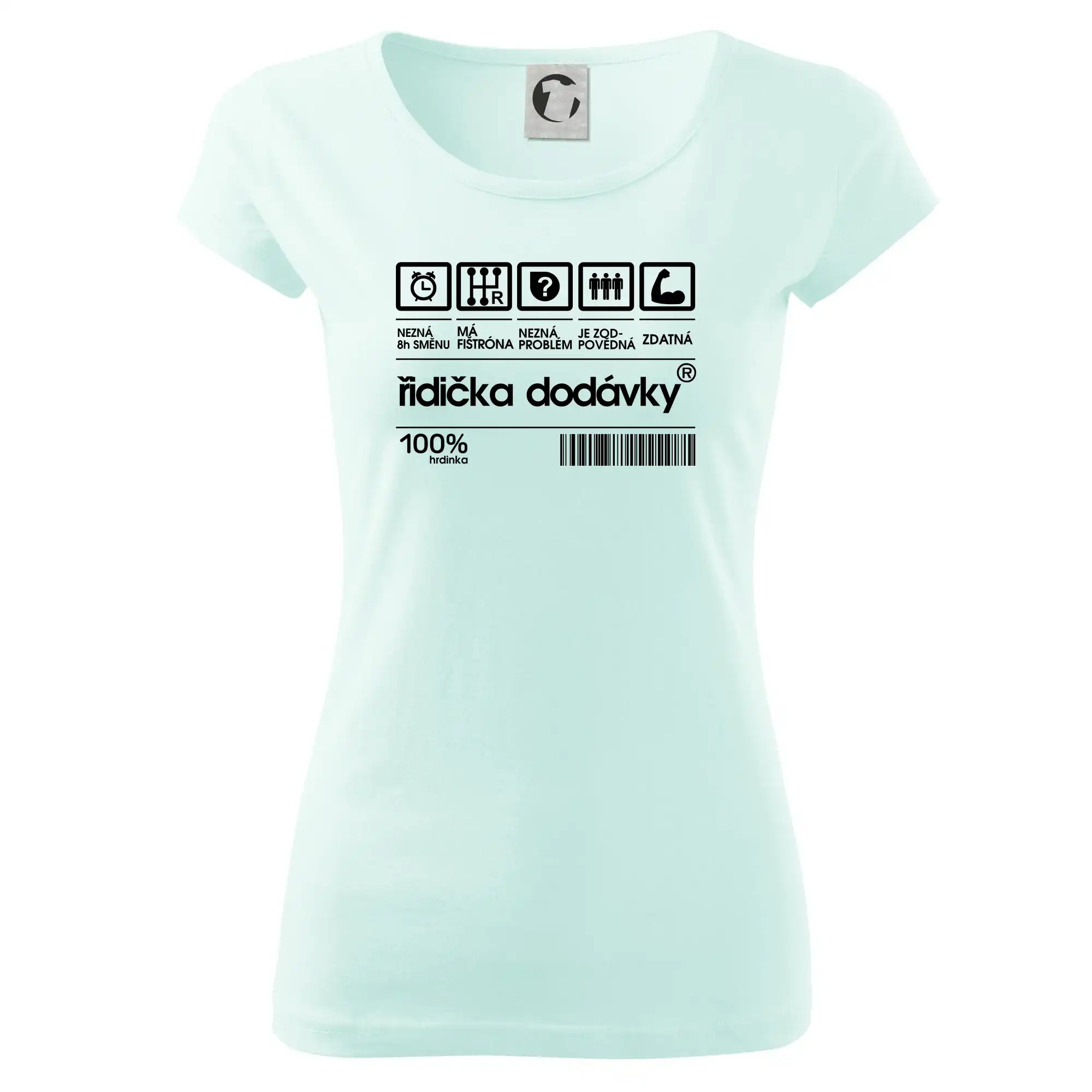 Čárový kód - řidička dodávky