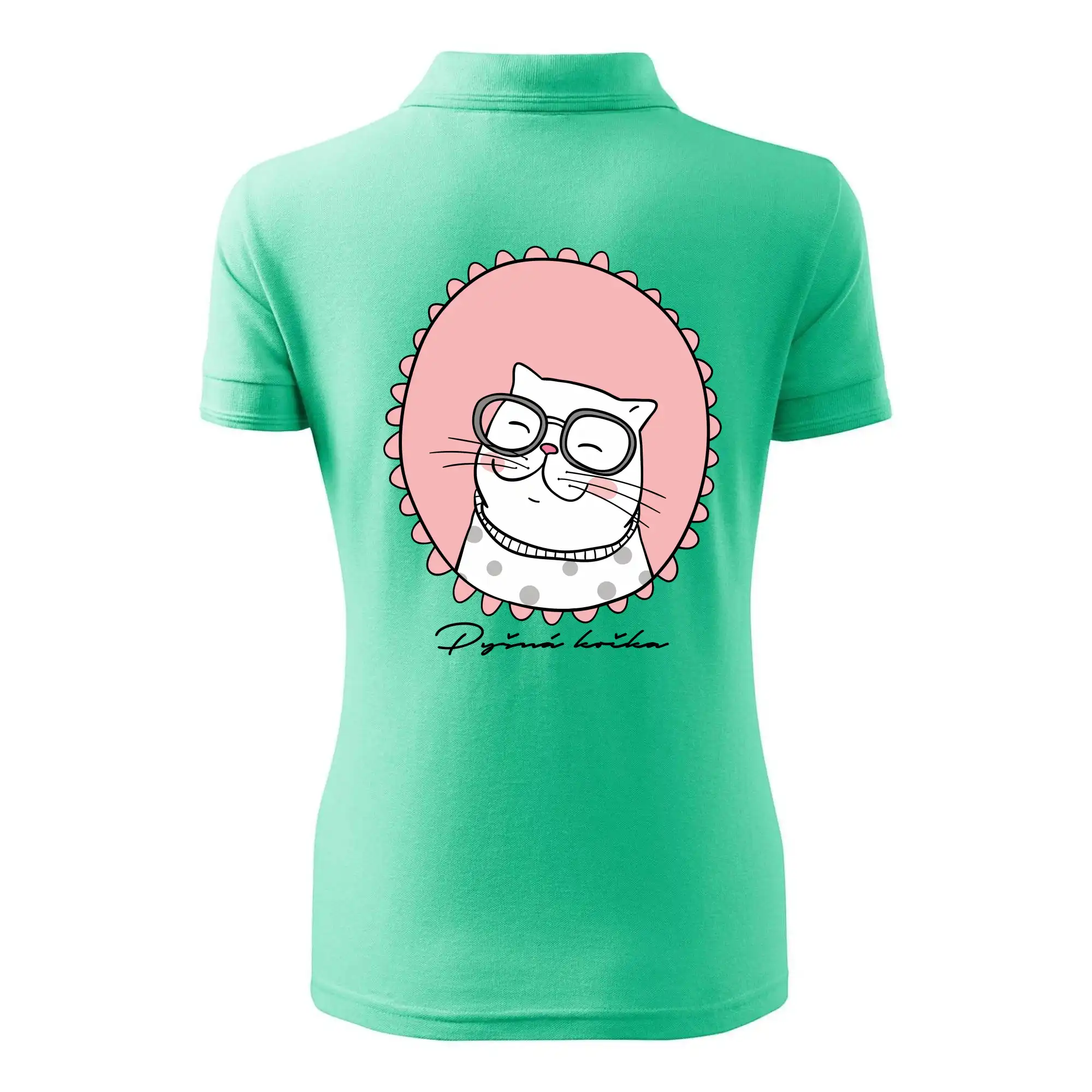 Pyšná kočka růžová
