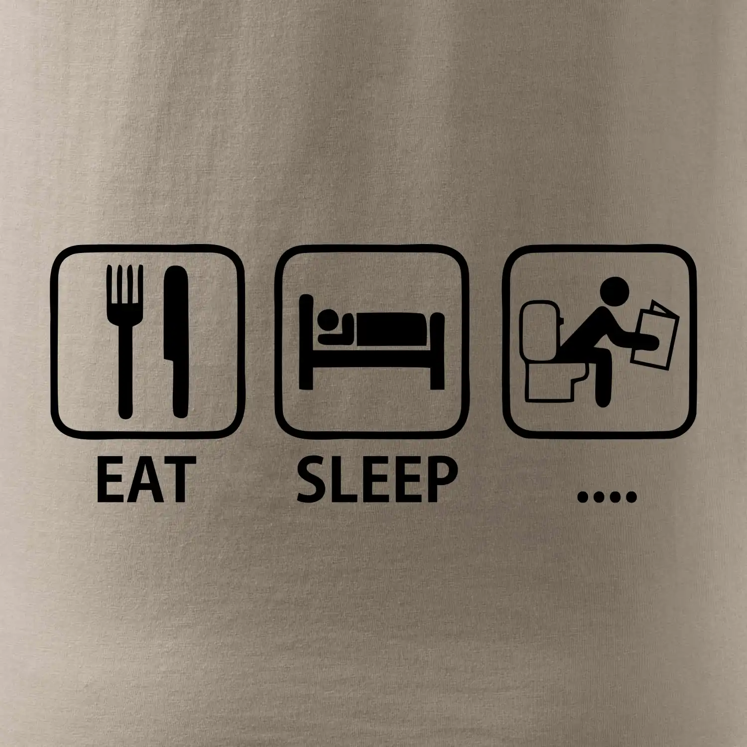 Eat sleep záchod