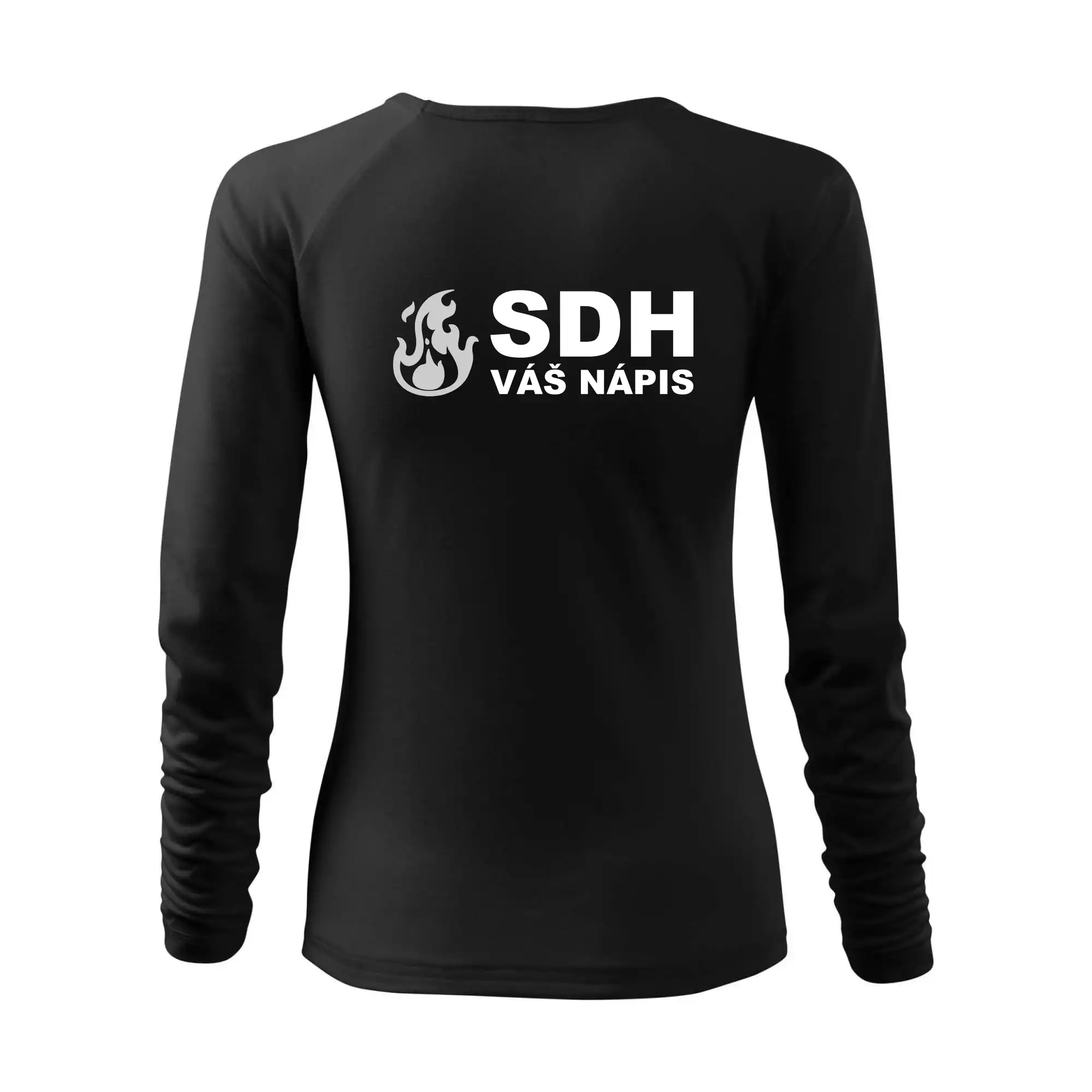 SDH REFLEXNÍ nápis (oheň, firesport, název sboru - vlastní nápis)