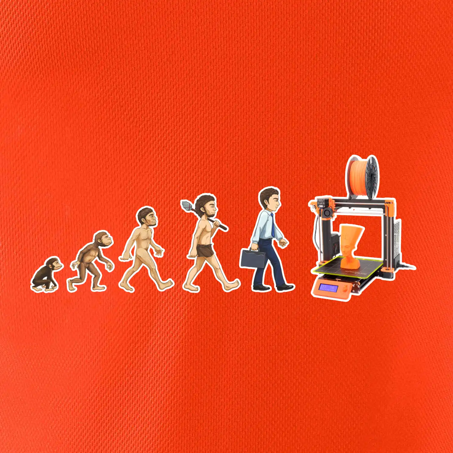 Evoluce 3D tisk
