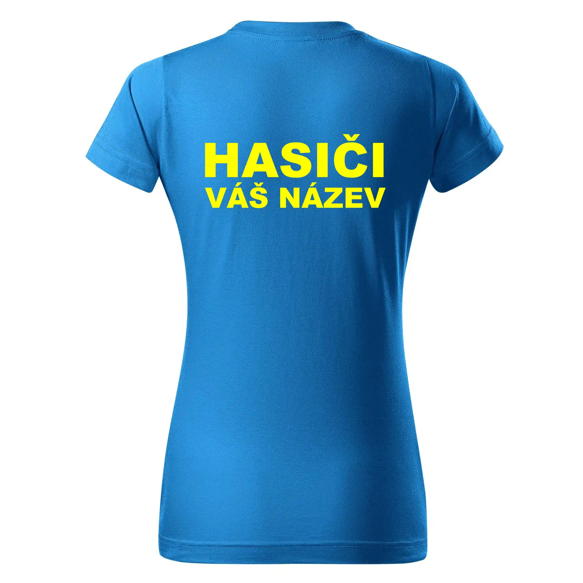 Hasiči - žlutý nápis - váš název sboru