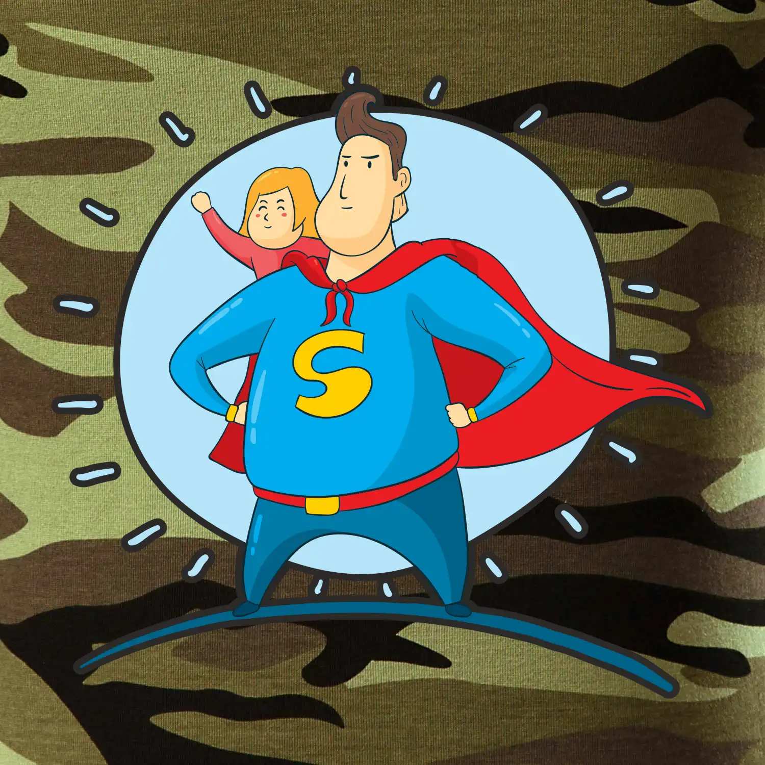 Táta superman - holka