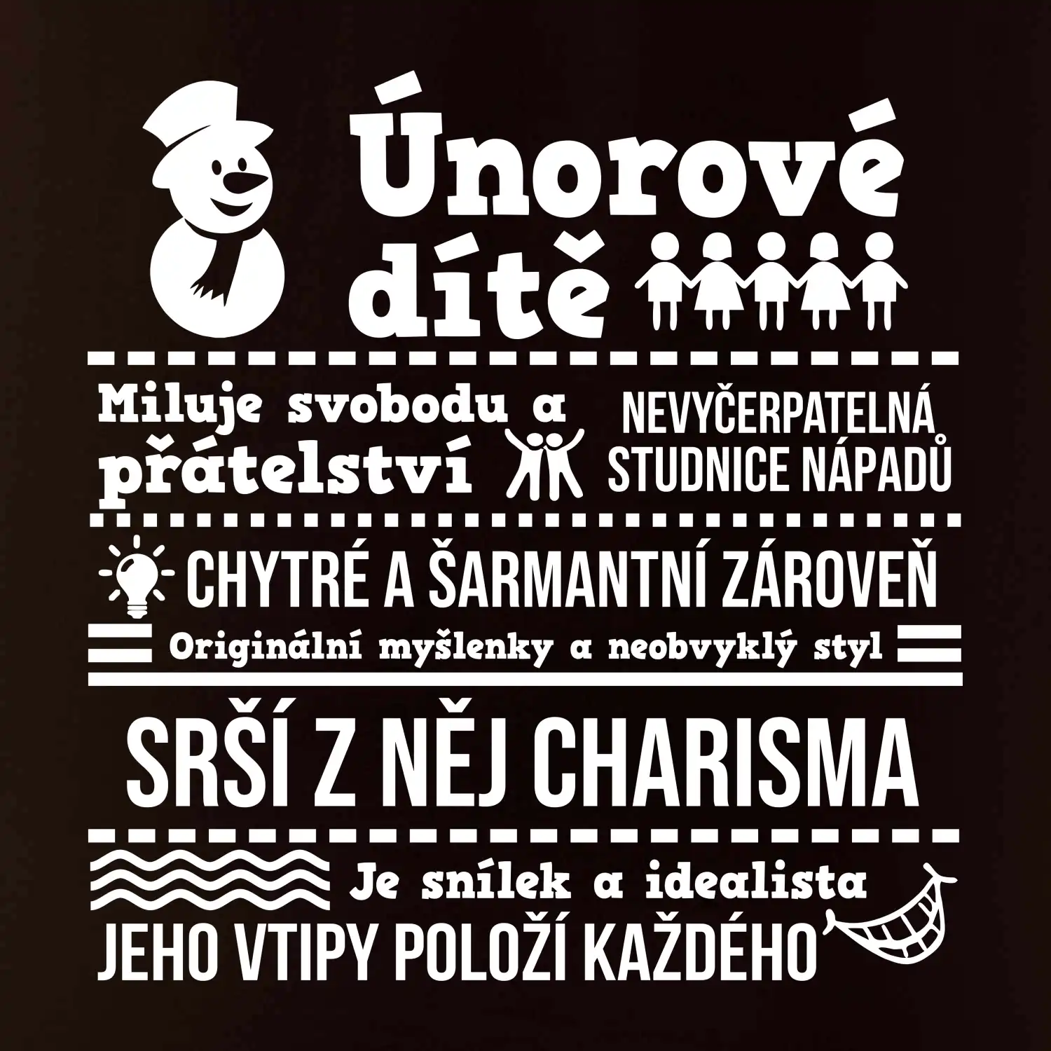 Narozeniny únor